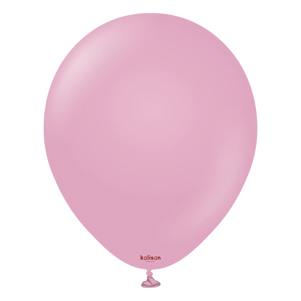 12 inch Kalisan Retro Dusty Rose Latex Balloons 100ct