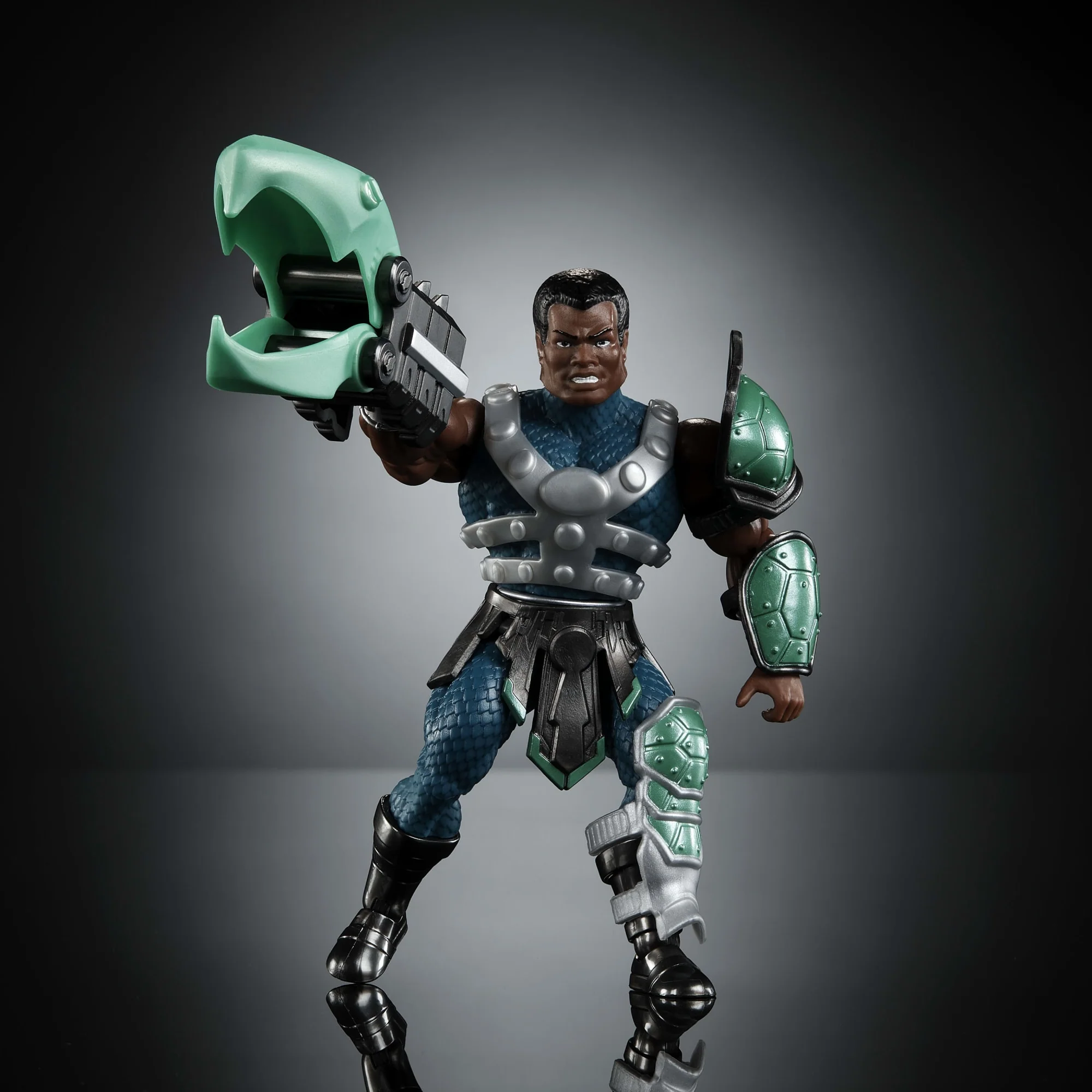 Masters Universe Origins Turtles Of Grayskull Clamp Champ Action Figure, Tmnt MOTU Reptile Wars Toy