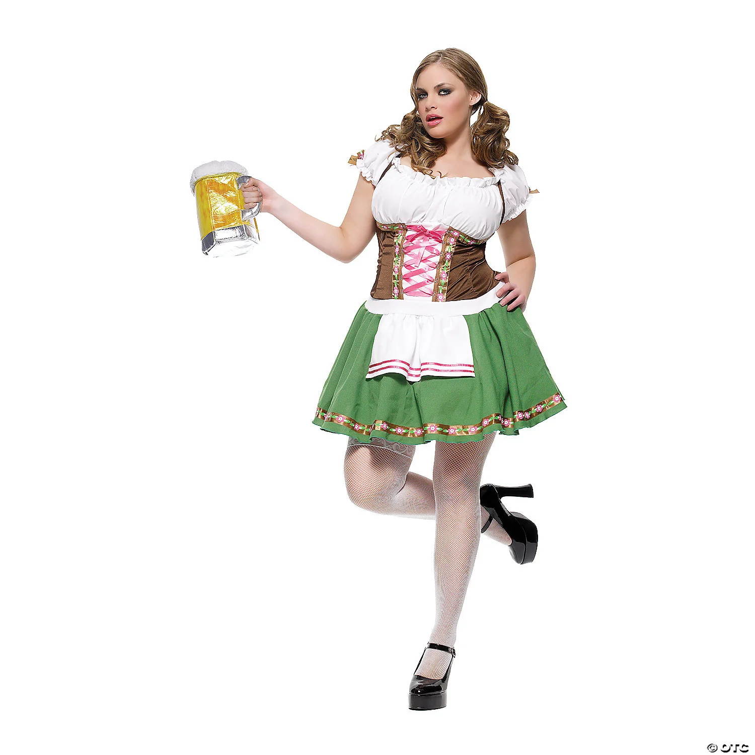 Women's Plus Beer Garden Costume