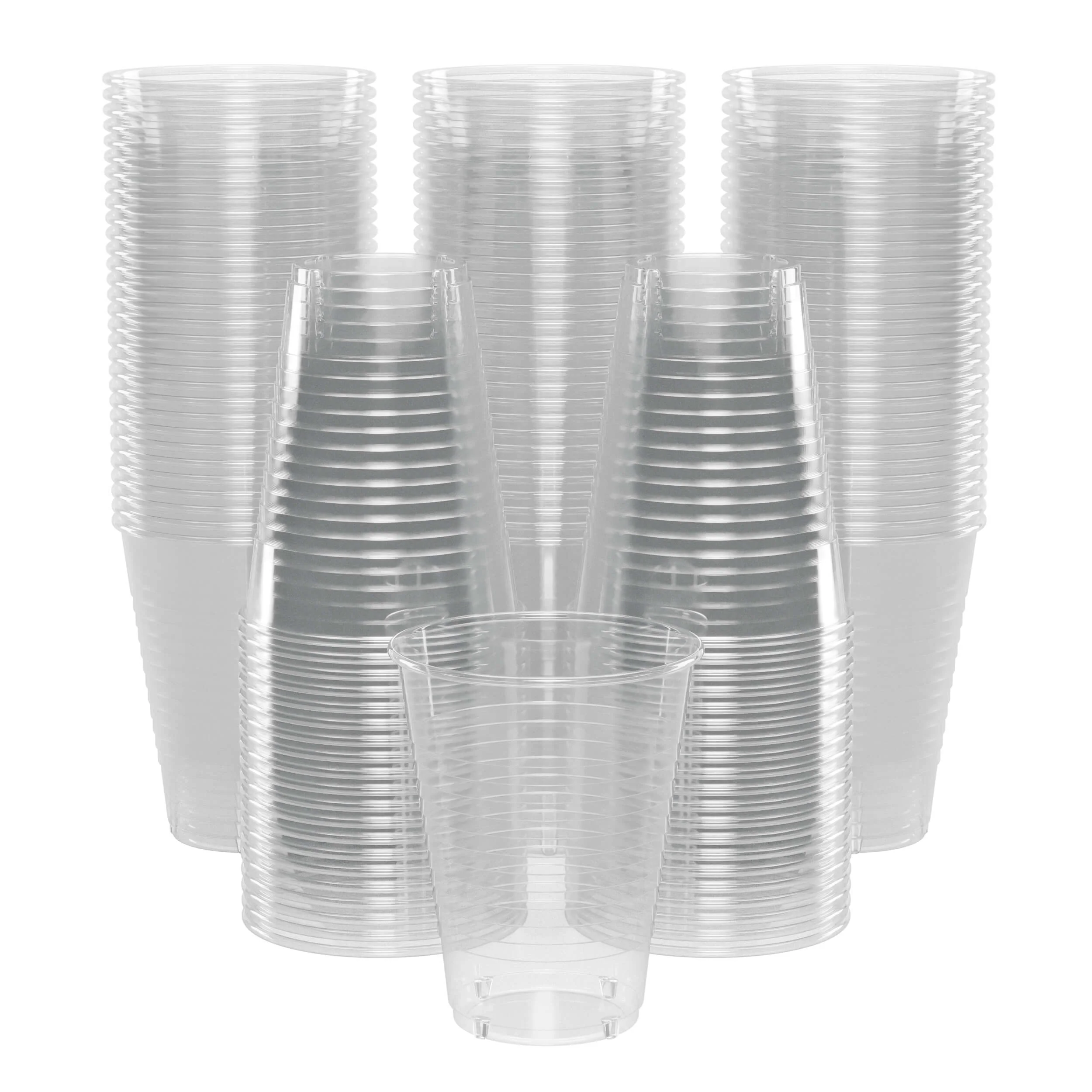 12 Oz. Clear Plastic Cups | 50 Count