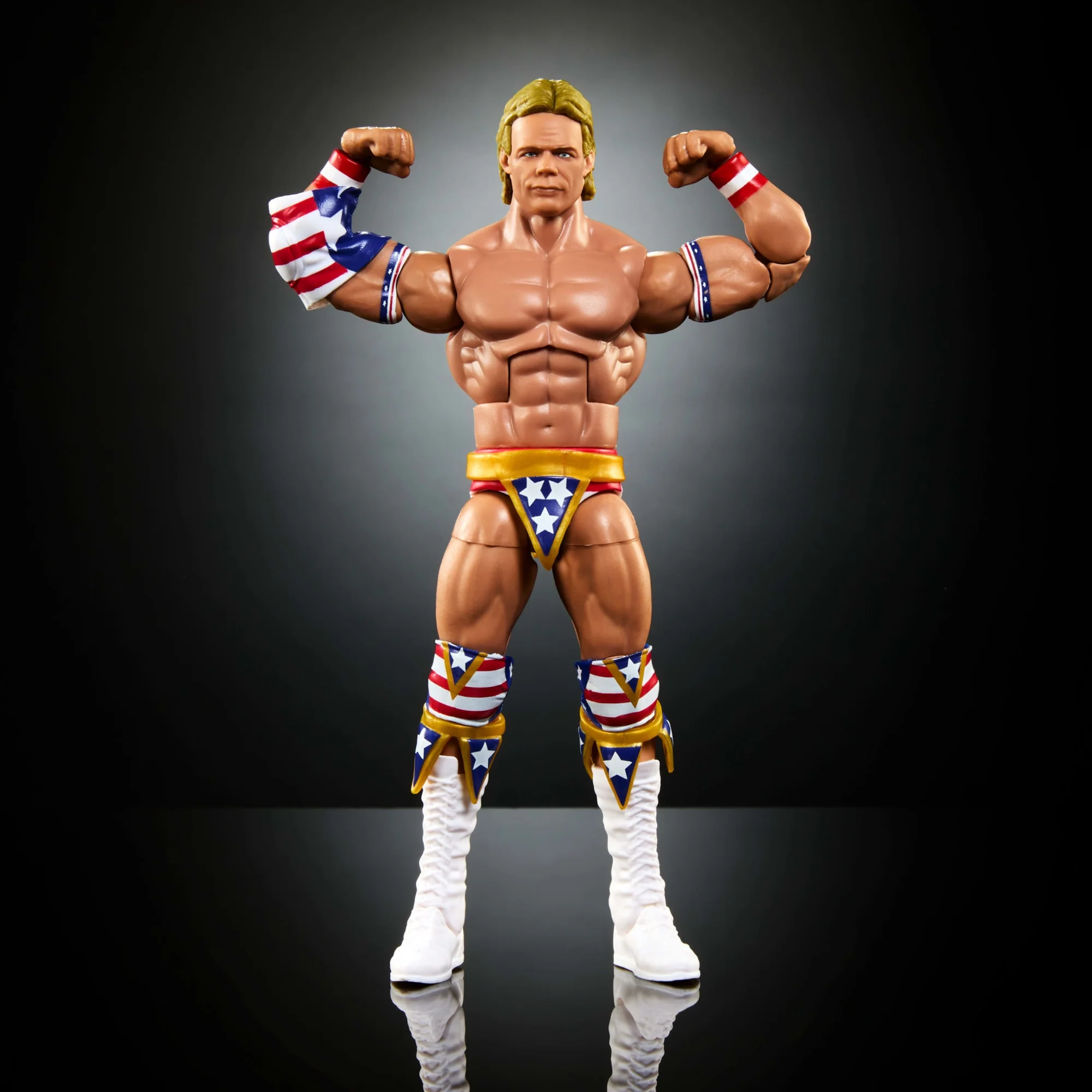 WWE Action Figure Elite Collection Summerslam Lex Luger With Build-A-Figure