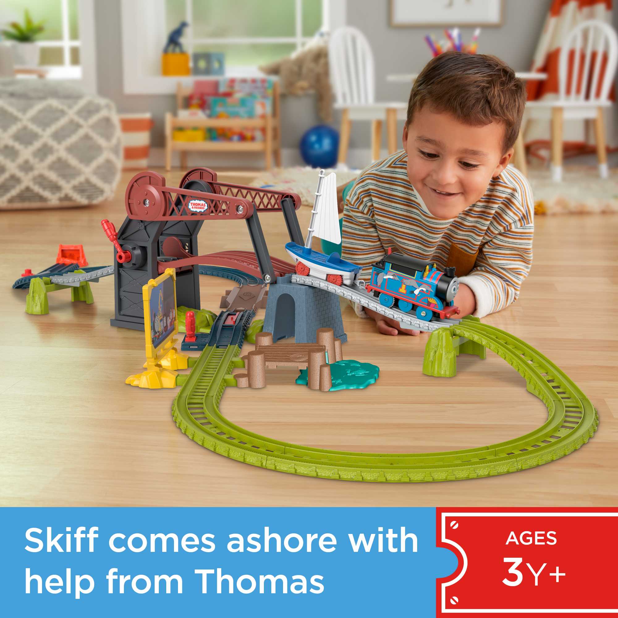 Fisher-Price Thomas & Friends Bridge Lift Thomas & Skiff