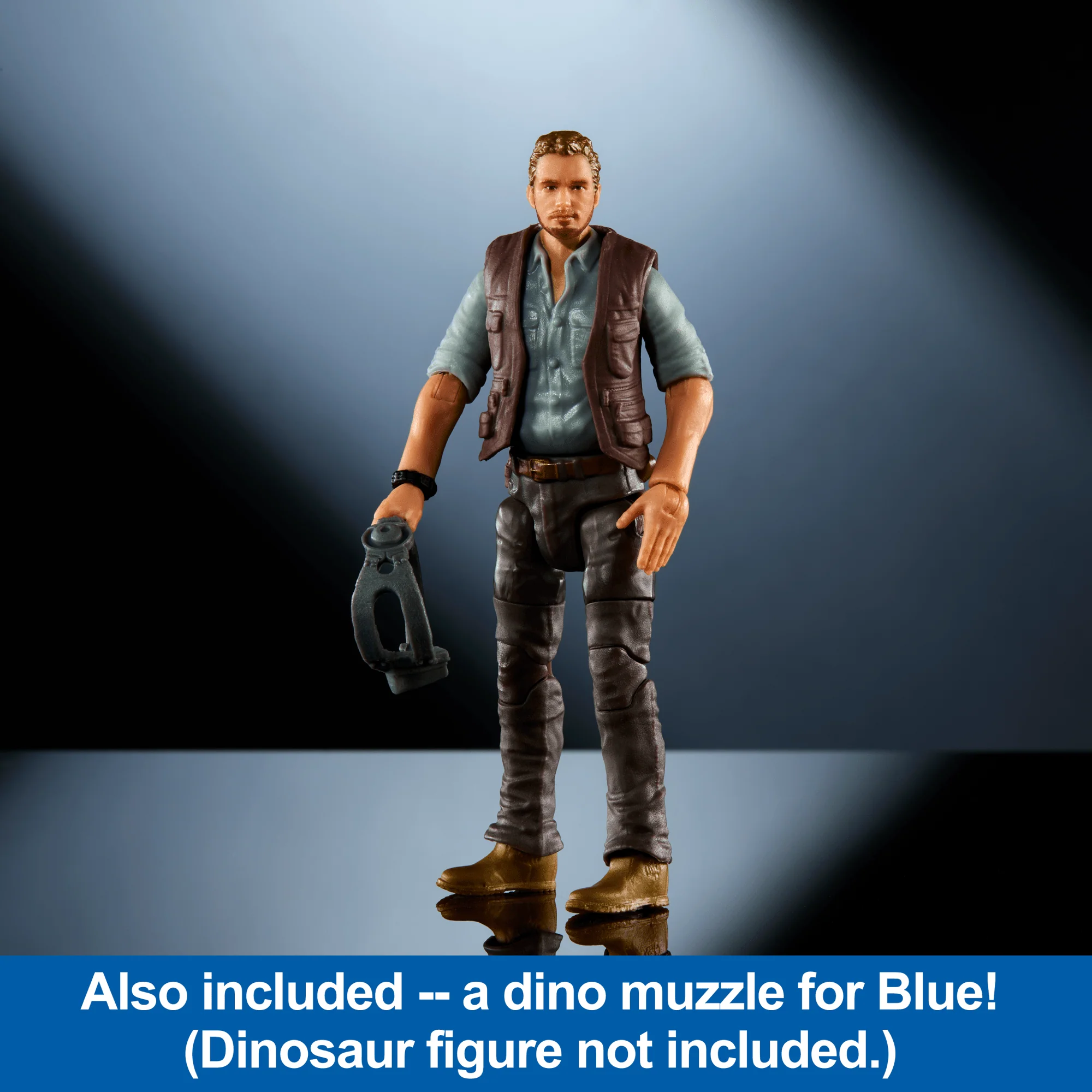 Jurassic World Hammond Collection Owen Grady Action Figure Toy With Accessories