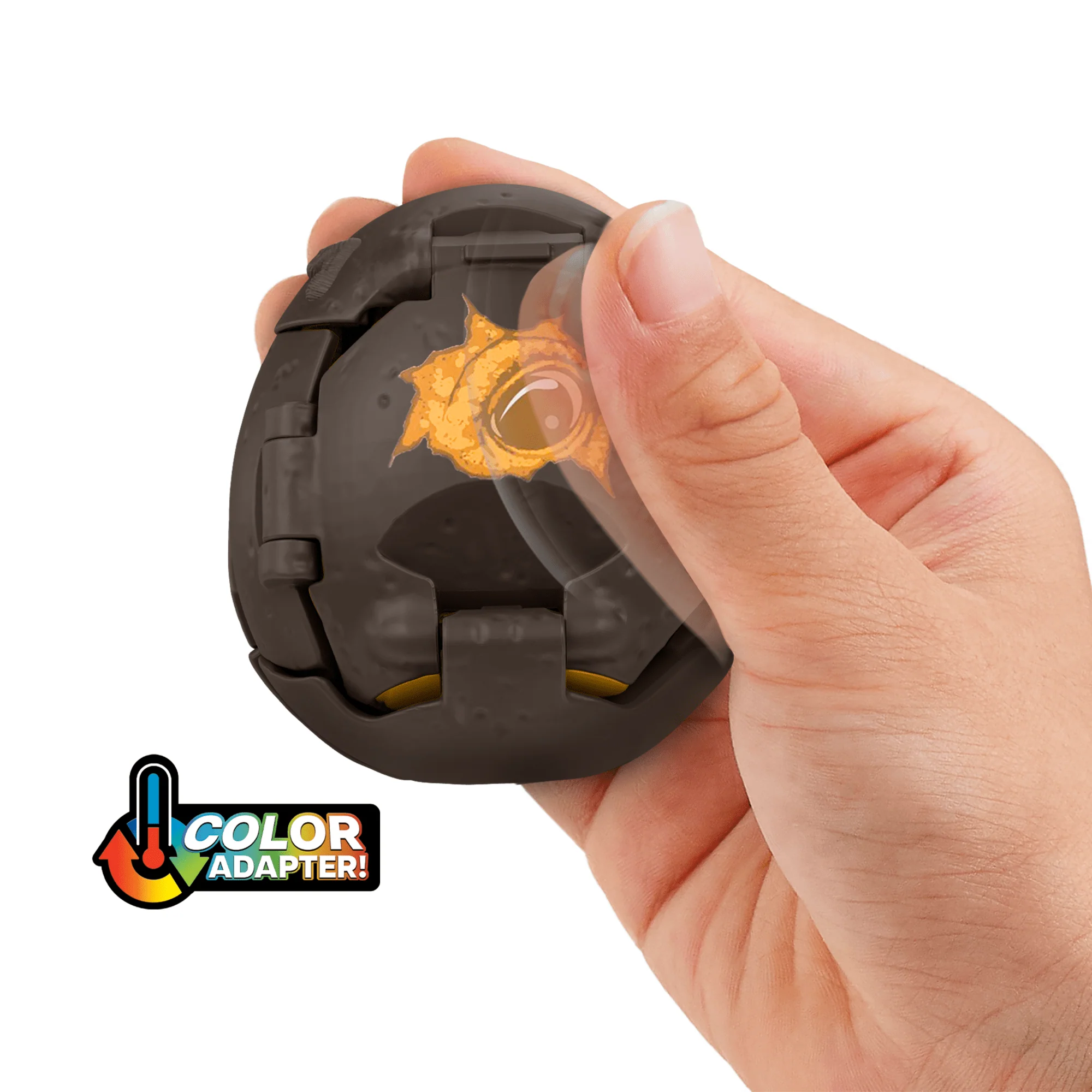 Jurassic World Egg To Parasaurolophus Transforming Toy, Hidden Hatchers With Color Adapter