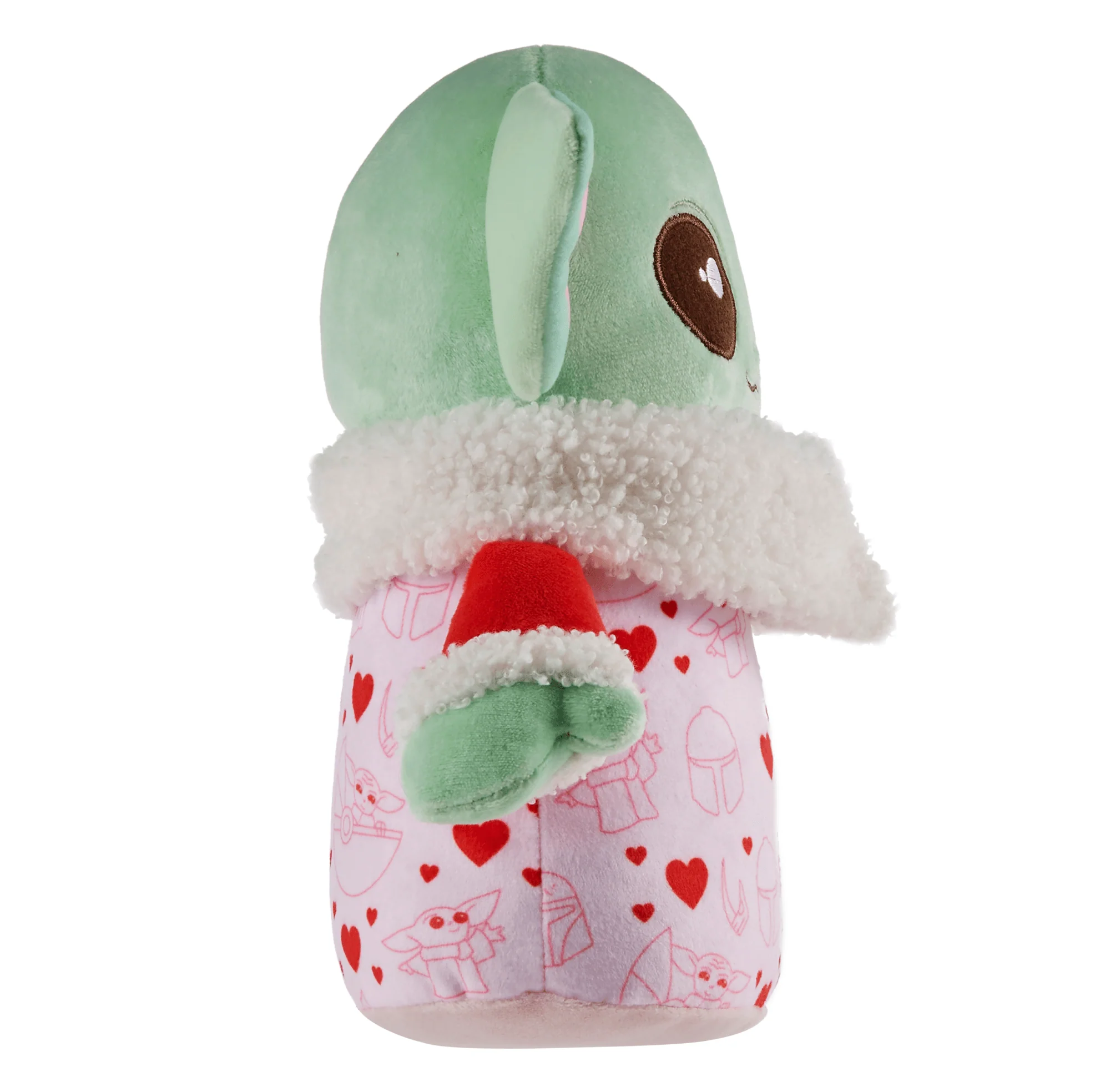 Star Wars The Mandalorian Seasonal Grogu Plush, 8-Inch Soft Toy in Valentine's Day Sweater