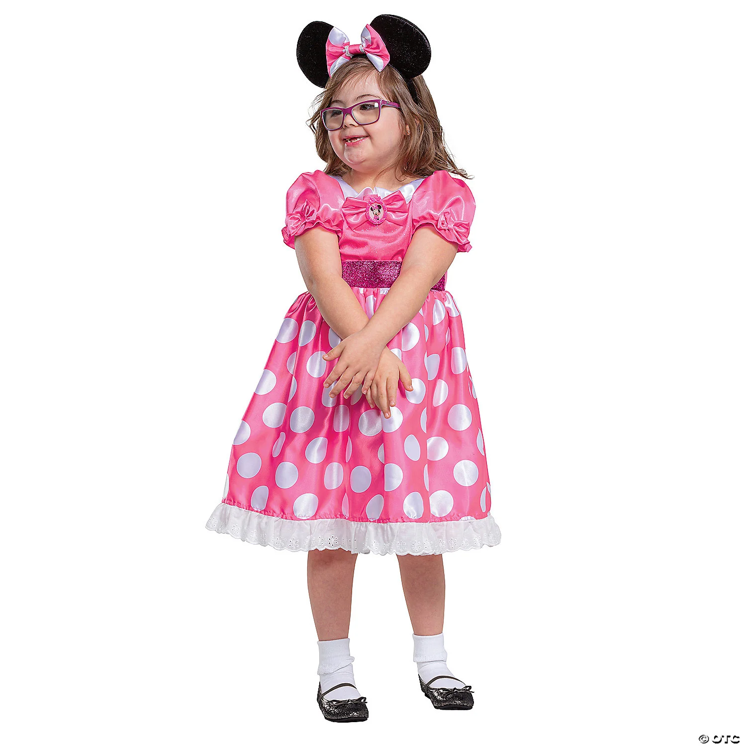 Kids Pink Minnie Adaptive Costume