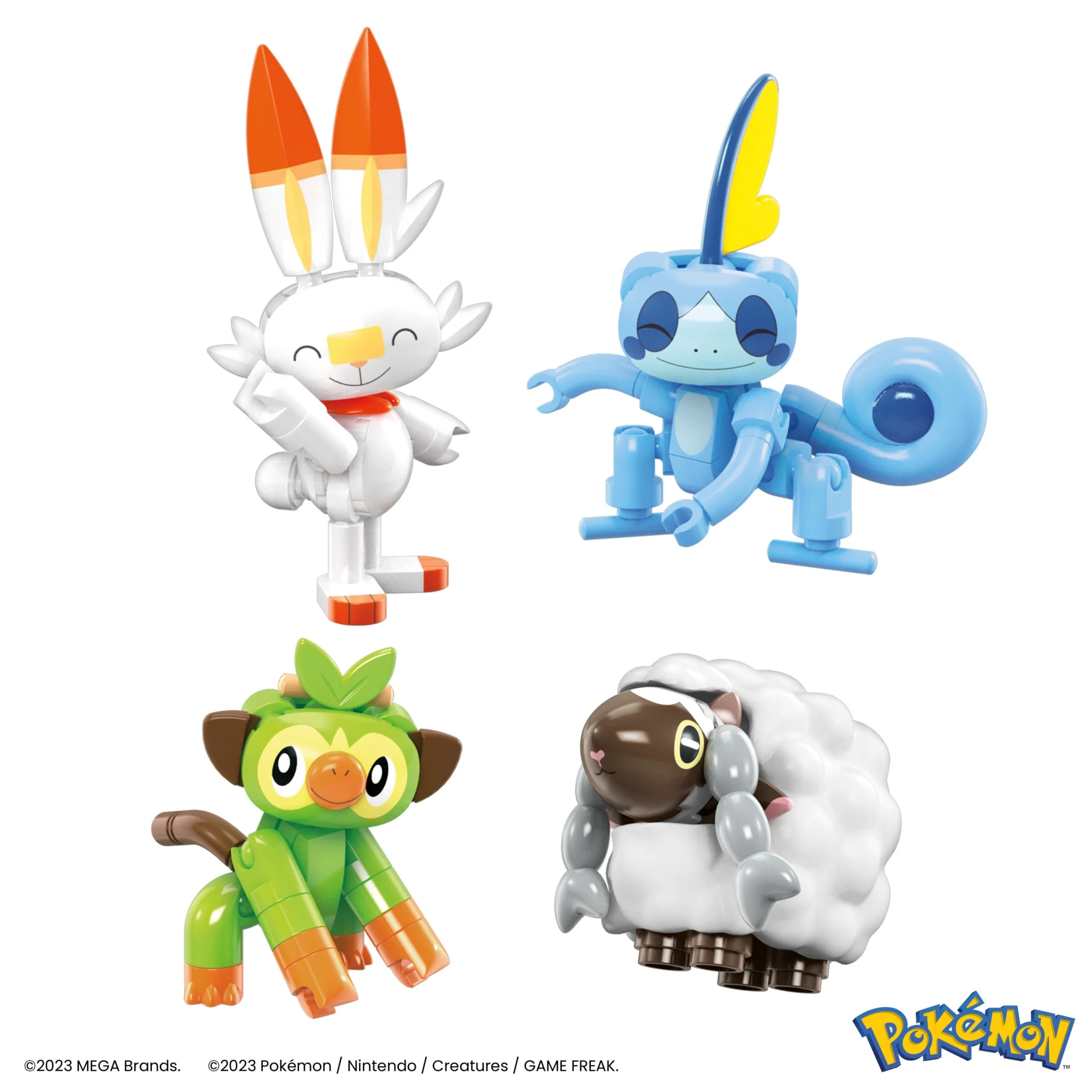 MEGA Pok��mon Building Toy Kit With 8 Action Figures And Pok�� Balls (191 Pieces) For Kids