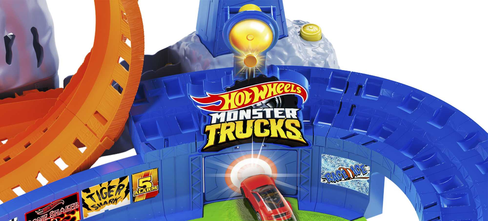 Hot Wheels Monster Trucks Le Volcan du T-Rex