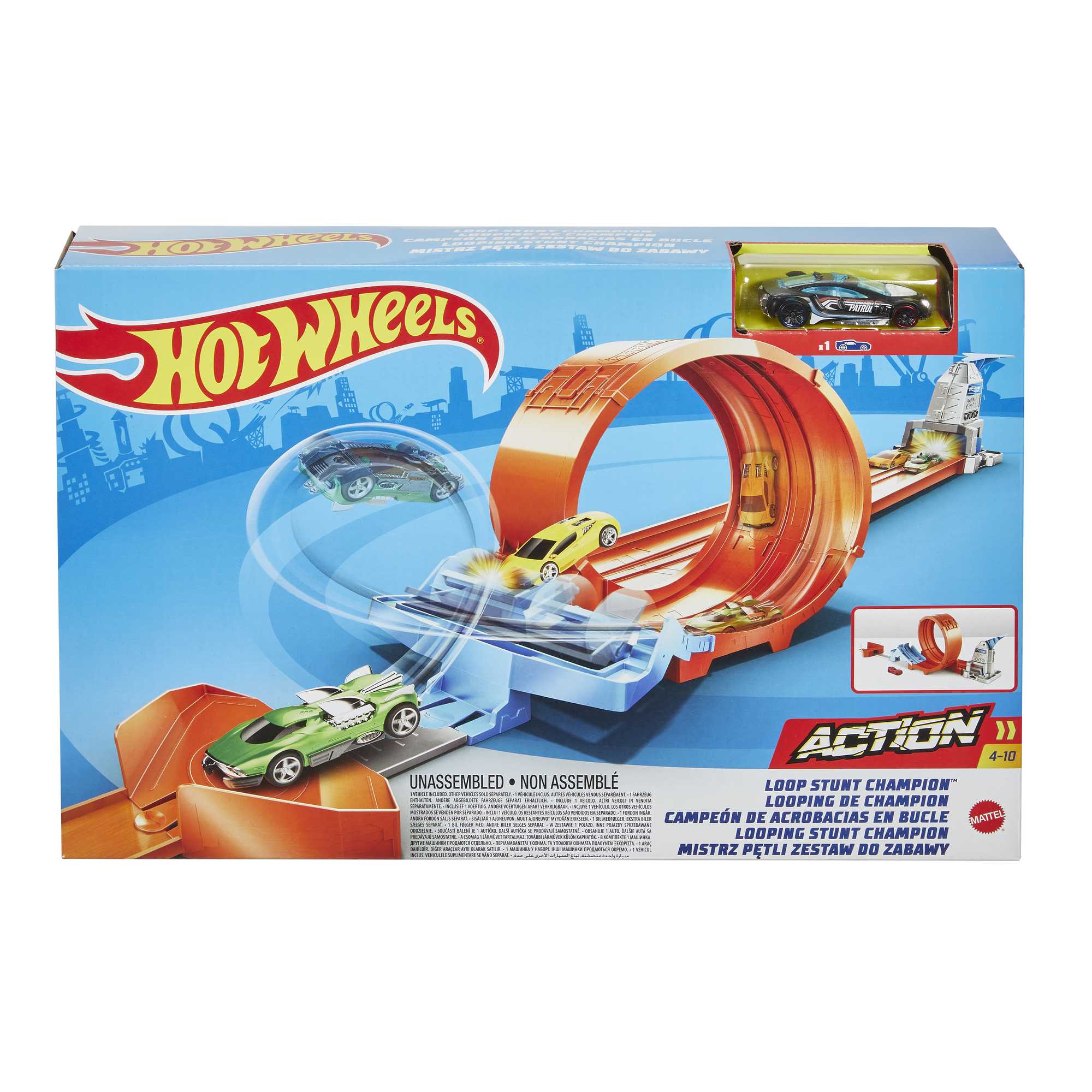 Hot Wheels Loop Stunt Champion, Track Set