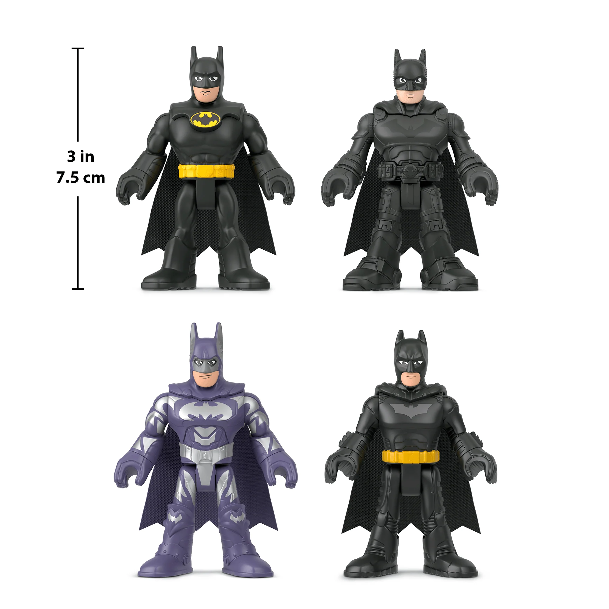Imaginext DC Super Friends Batman 85Th Anniversary Set With 4 Movie Figures