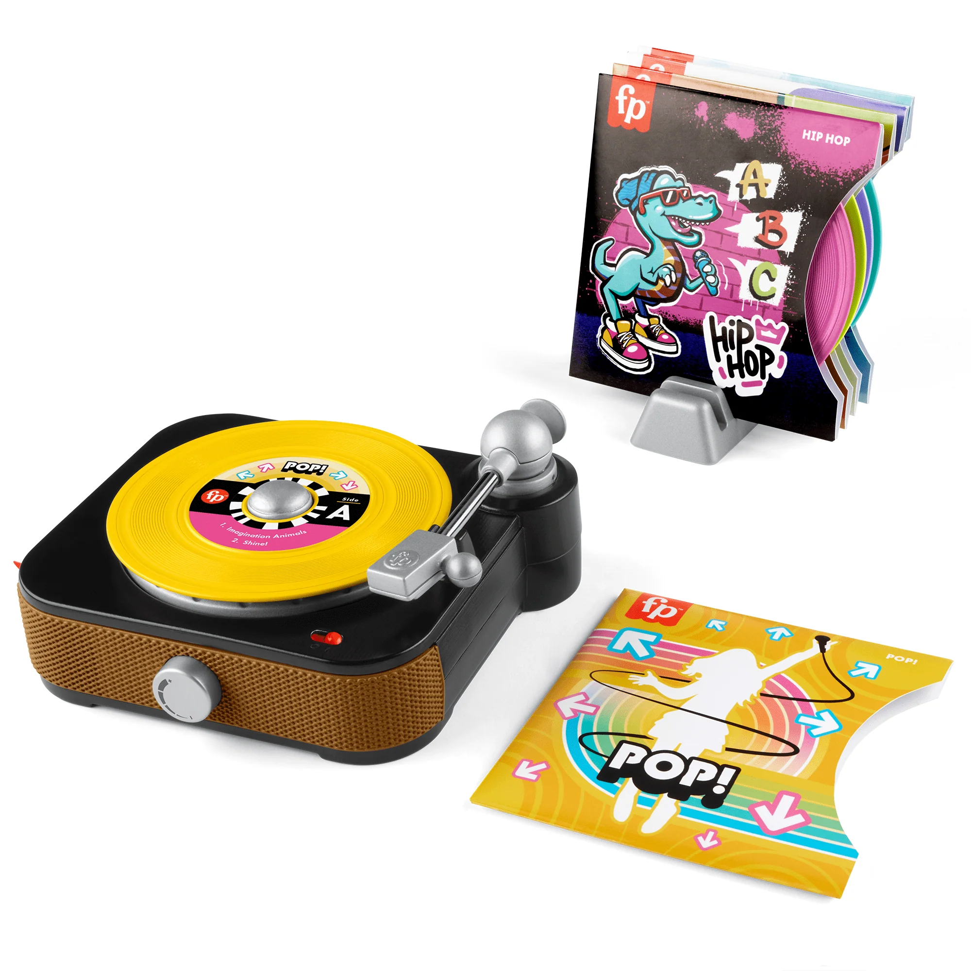 Fisher-Price Rockin�� Record Player Musical Toy For Preschool Pretend Play