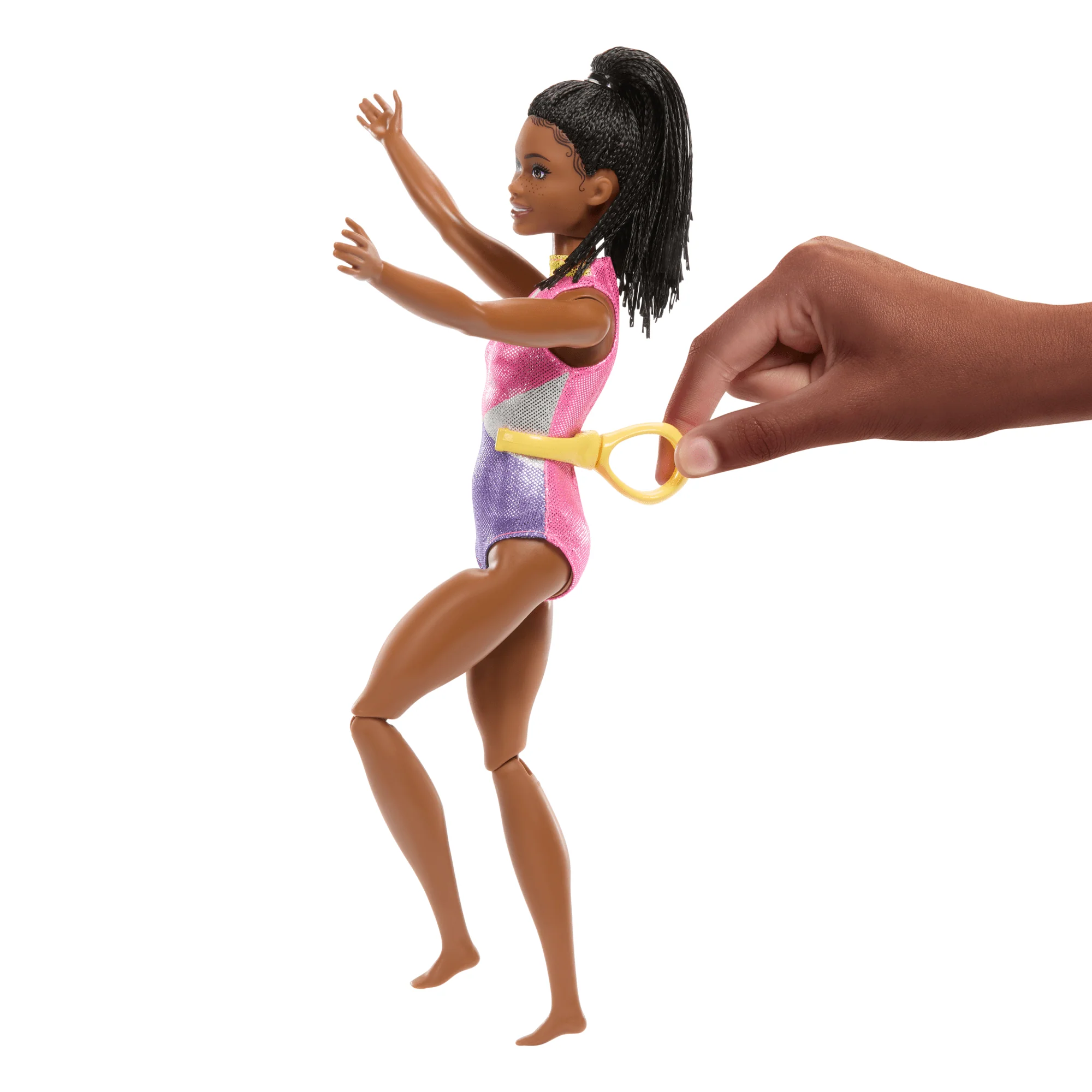 Barbie ��Brooklyn�� Gymnast Doll & Playset With Fashion Doll, Puppy, Trampoline And Accessories