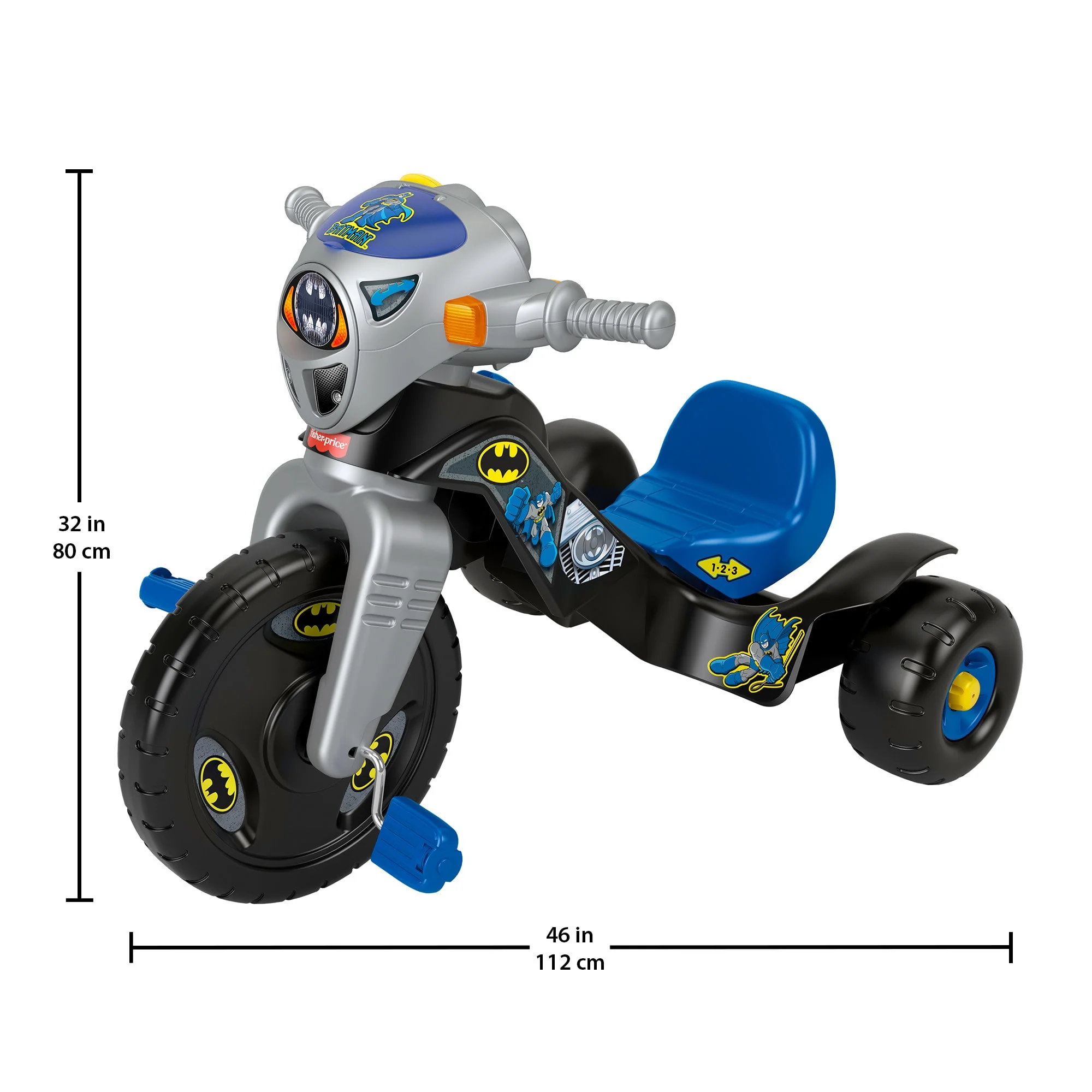 DC Super Friends Batman Lights & Sounds Trike