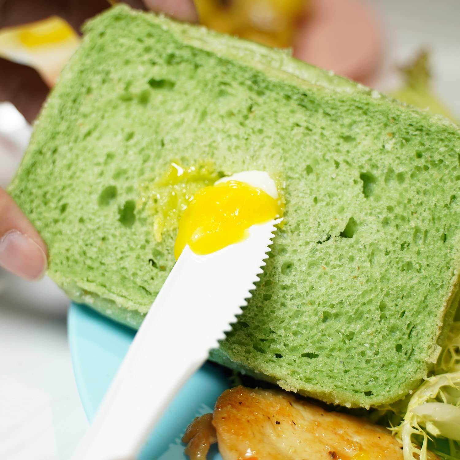 POSATE Clear Knives, Heavy-Duty Crystal (100 Knives)