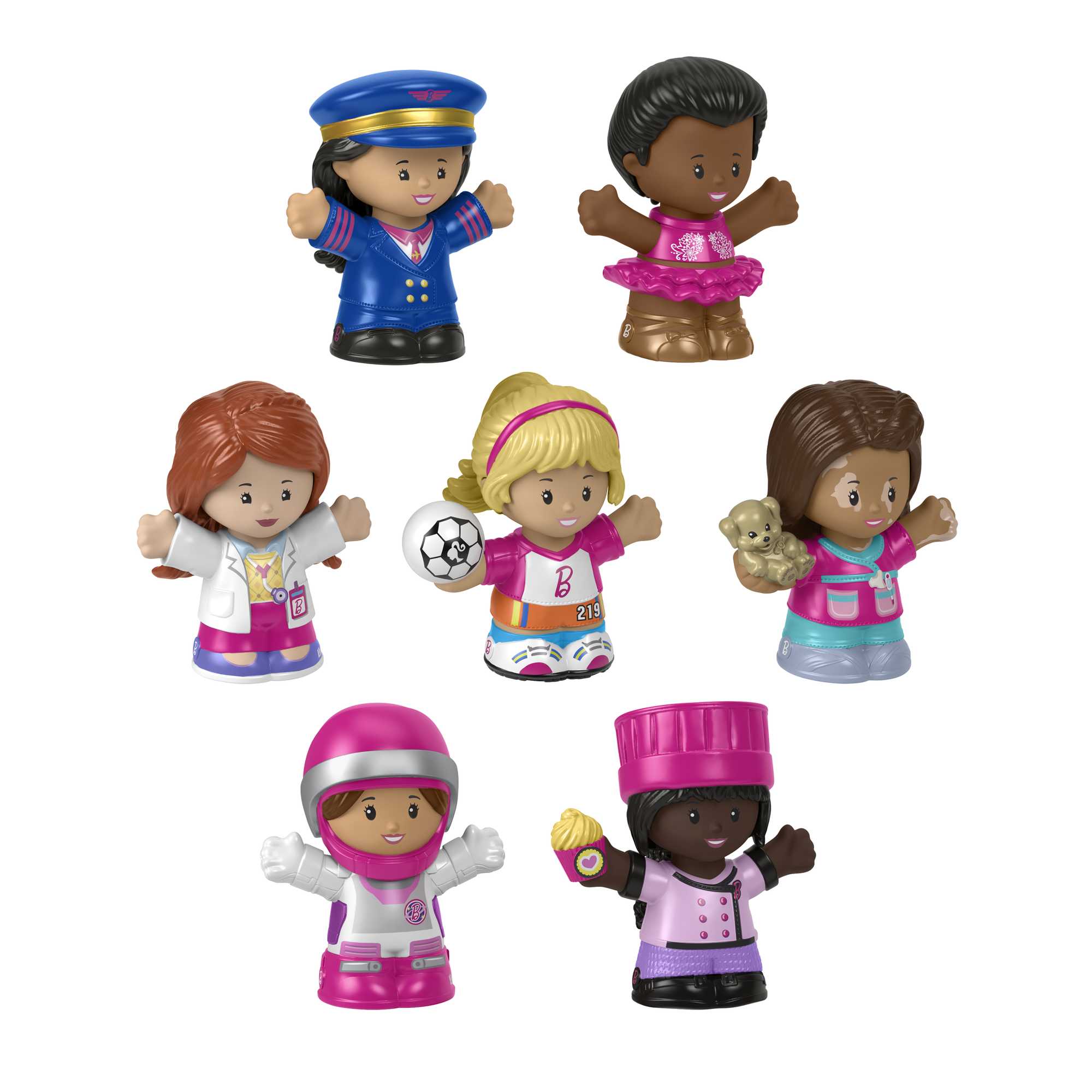 Barbie You Can Be Anything Figure Pack By Little People