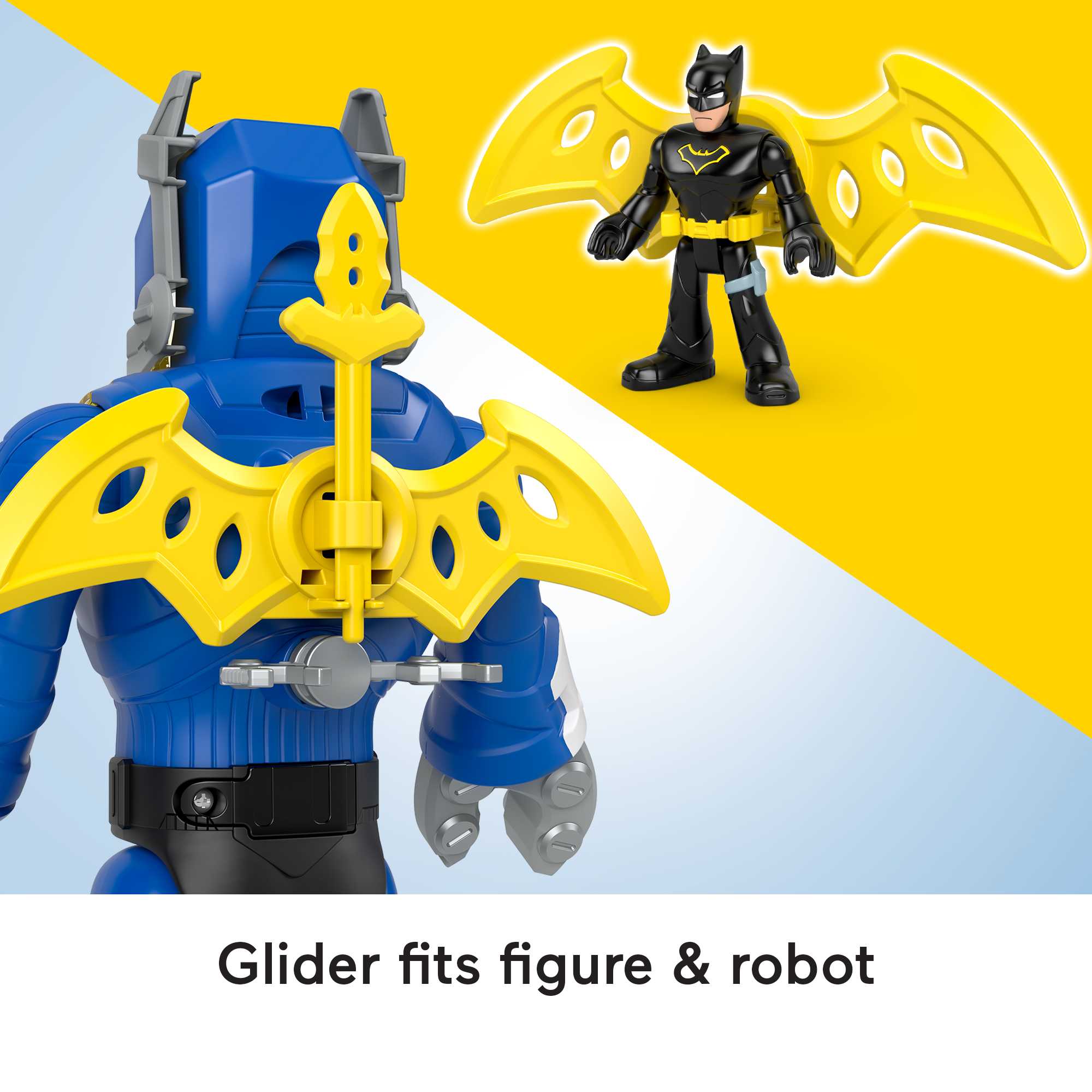 Imaginext DC Super Friends Batman Toys, Robot With Lights Sounds And insider Figure, Preschool Toys