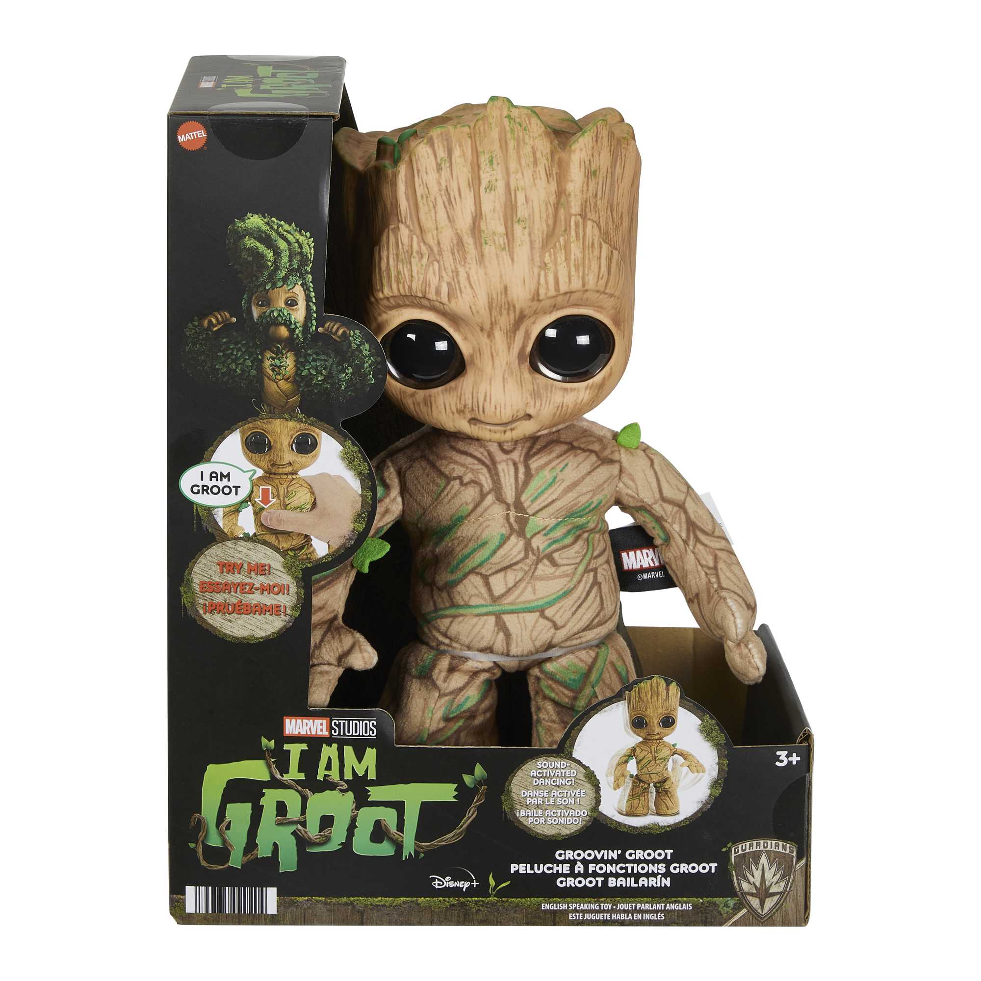 Marvel Plush, Groovin�� Groot Dancing And Talking Plush Figure