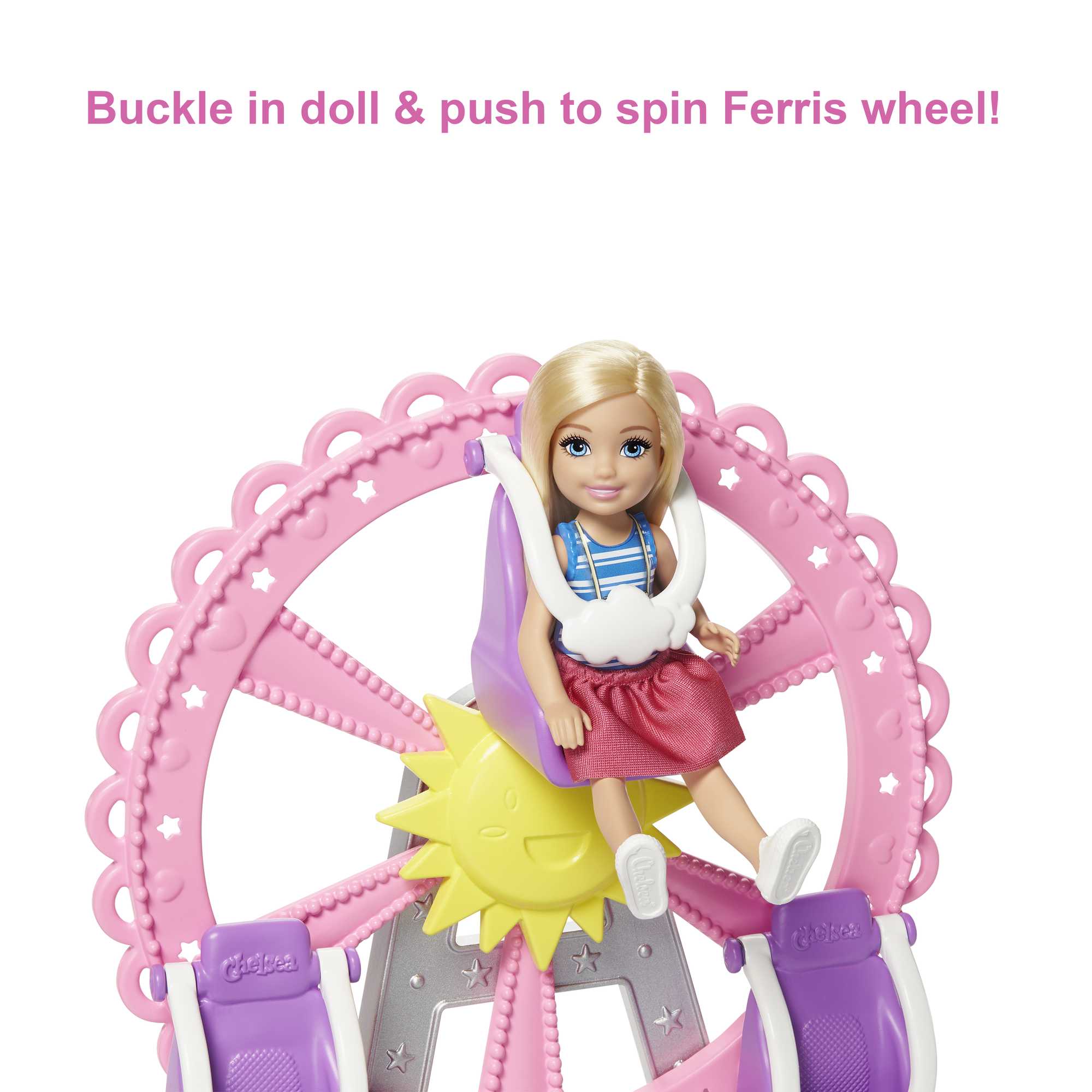 Barbie Club Chelsea Doll And Carnival Playset