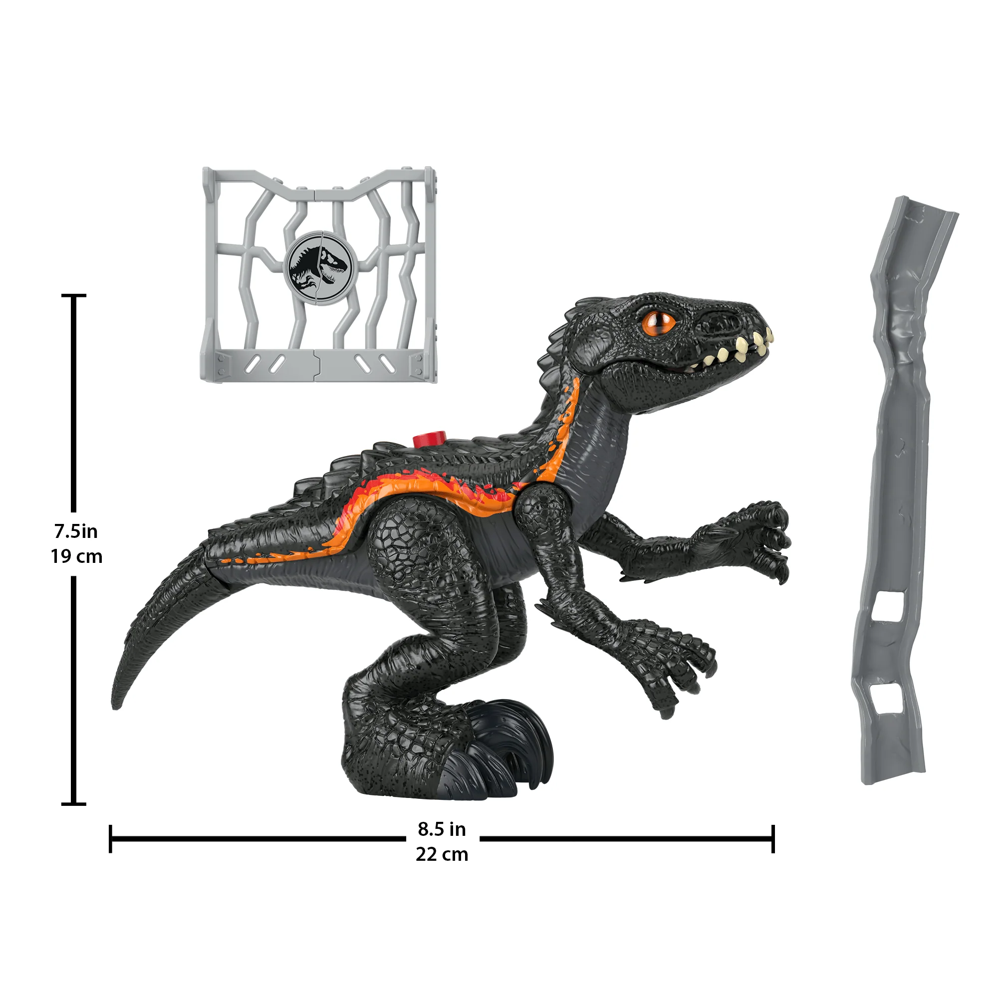 Imaginext Jurassic World indoraptor Dinosaur Toy With Accessories For Preschool Kids