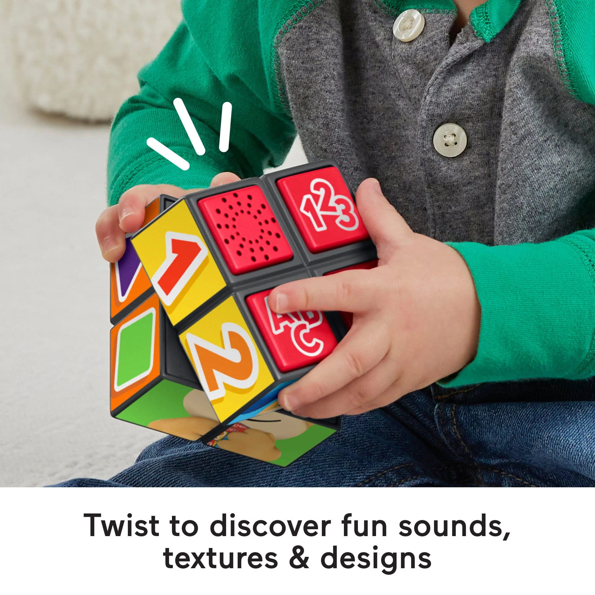 Laugh & Learn Puppy��s Activity Cube, Baby Learning Toy