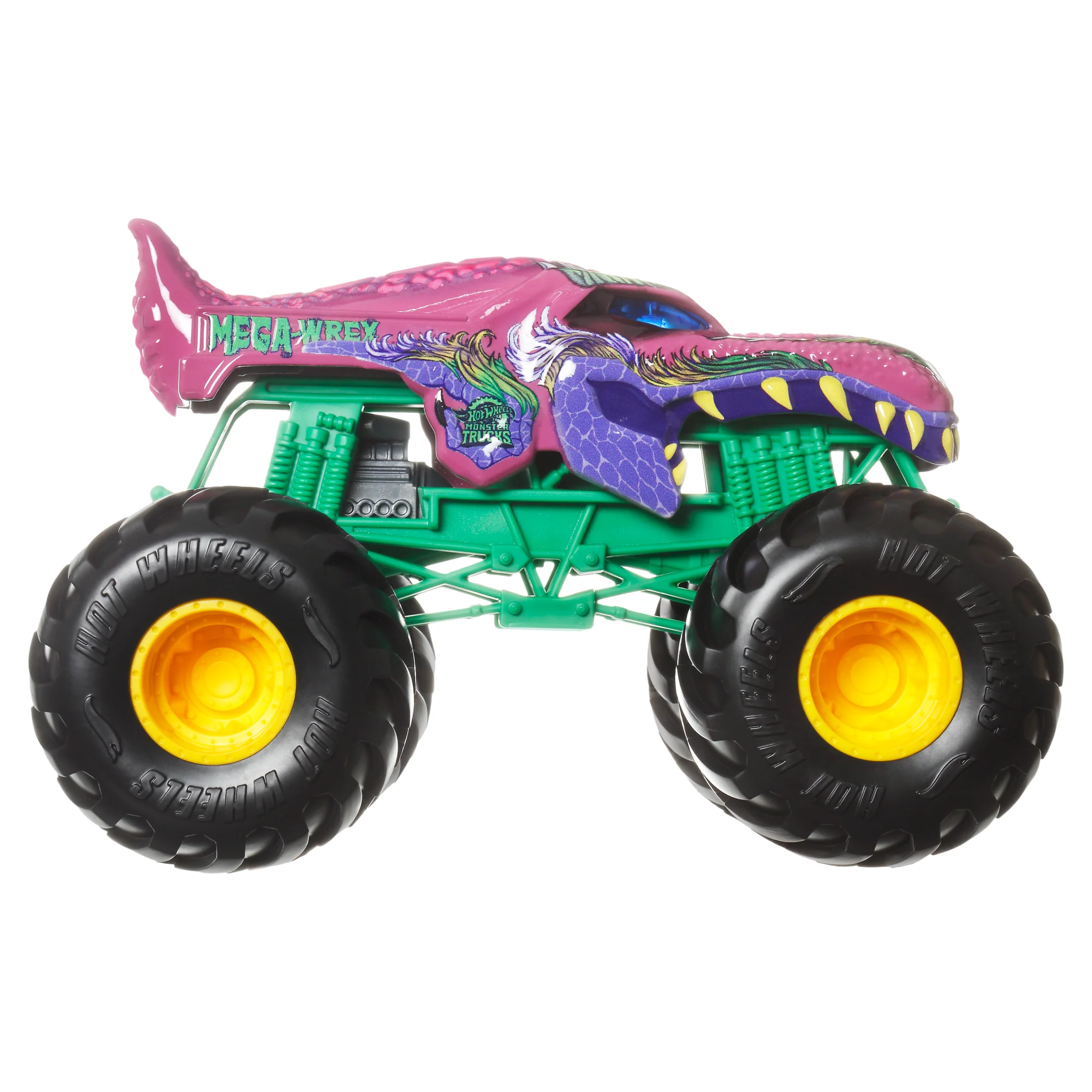 Hot Wheels Monster Trucks Ve��culo de Brinquedo Tiger Shark Redecora??o Escala 1:24