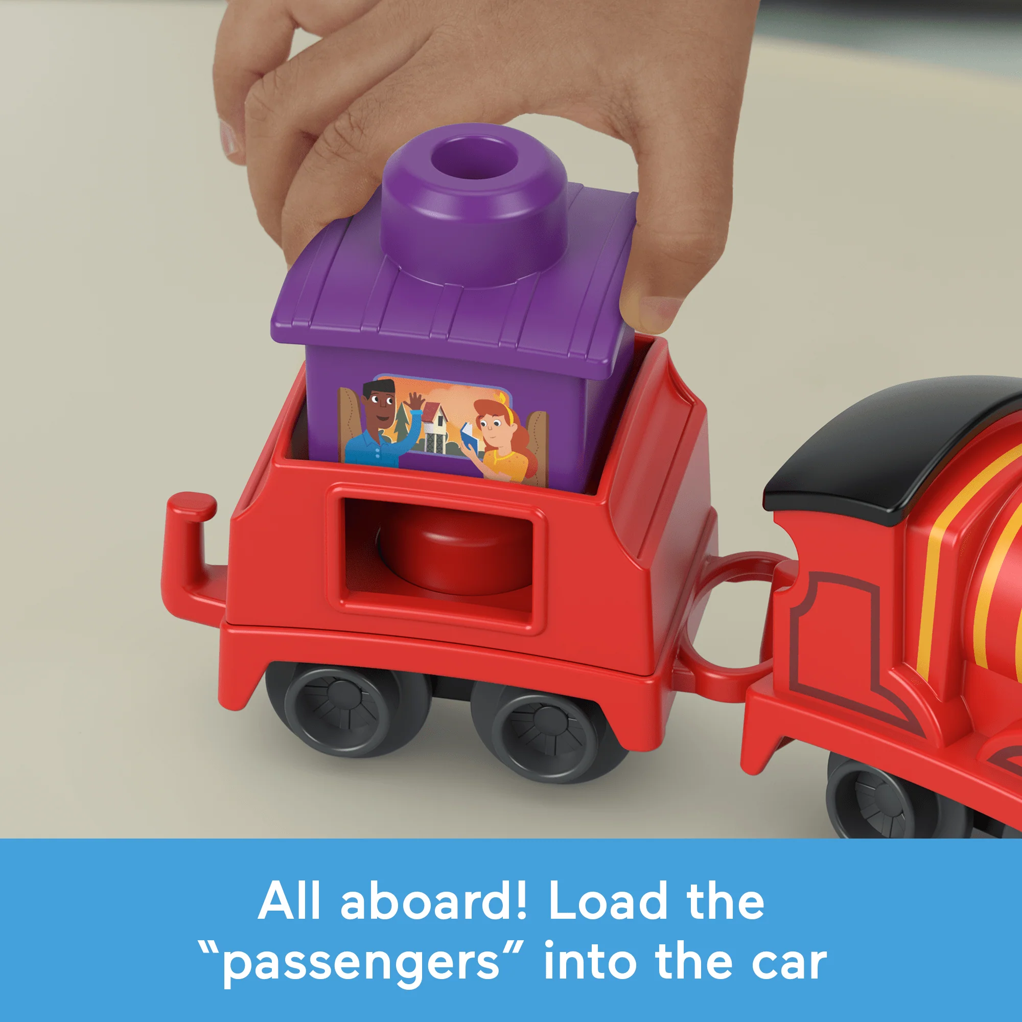 Thomas & Friends My First Knapford Station Train Playset For Toddlers, 6 Pieces