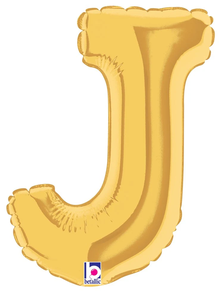 Betallic J Gold 7 inch Air-Filled Shape 1ct