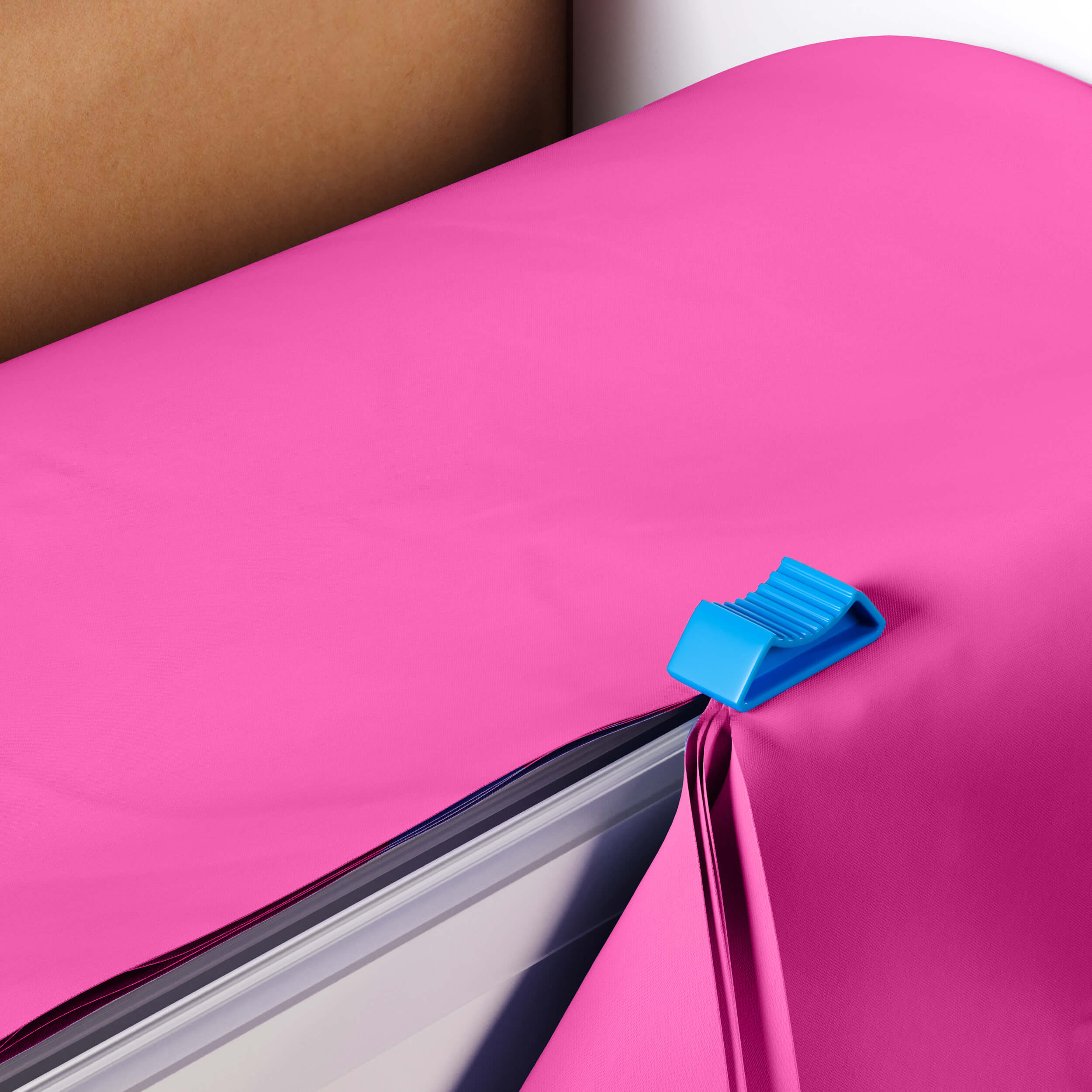 54 In. x 300 Ft. Cut To Size Table Roll | Hot Pink