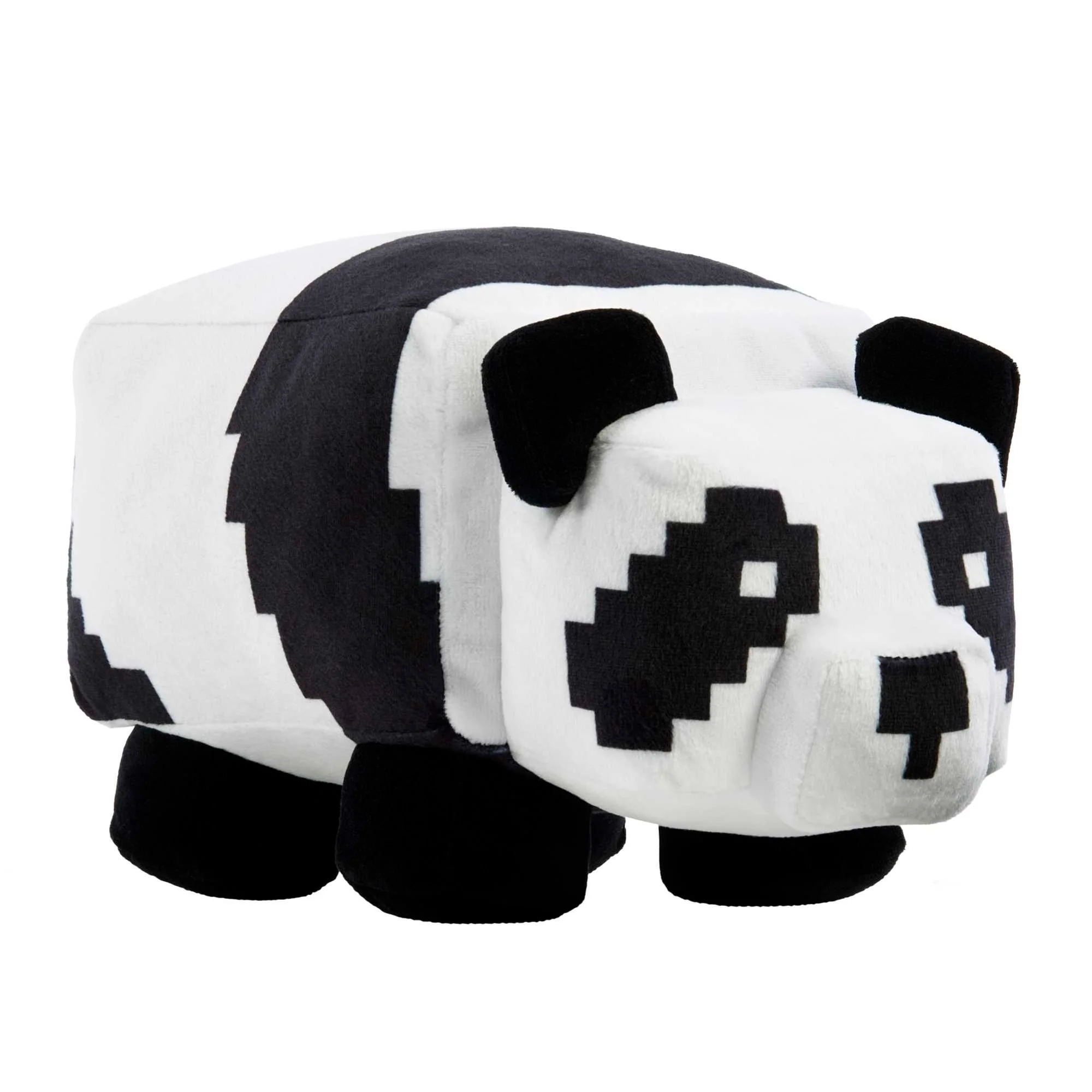 Minecraft Basic Panda Plush, Video-Game Character Soft Doll, Collectible Toy