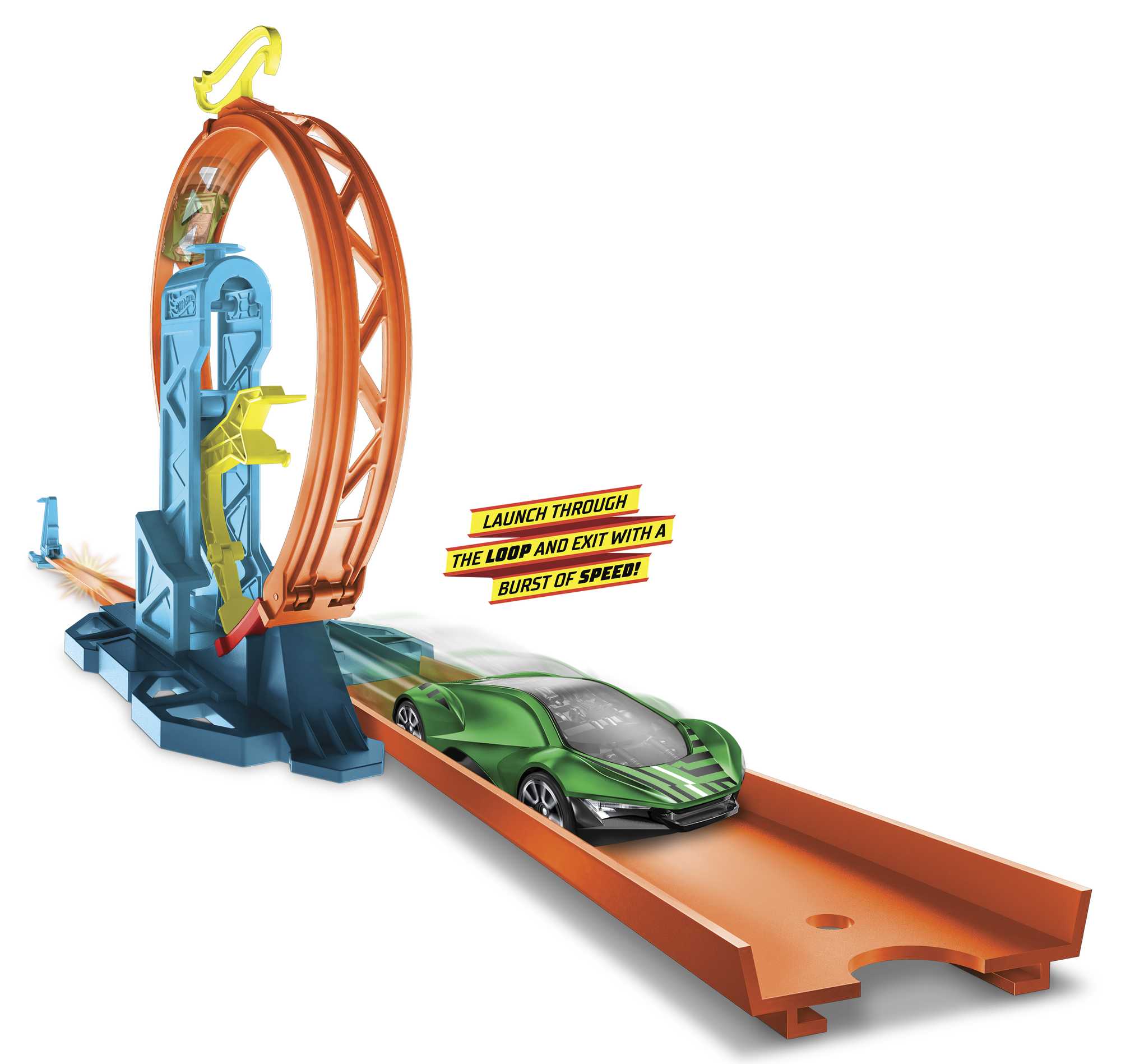 Hot Wheels Track Builder Pack Assorted Loop Kicker Pack
