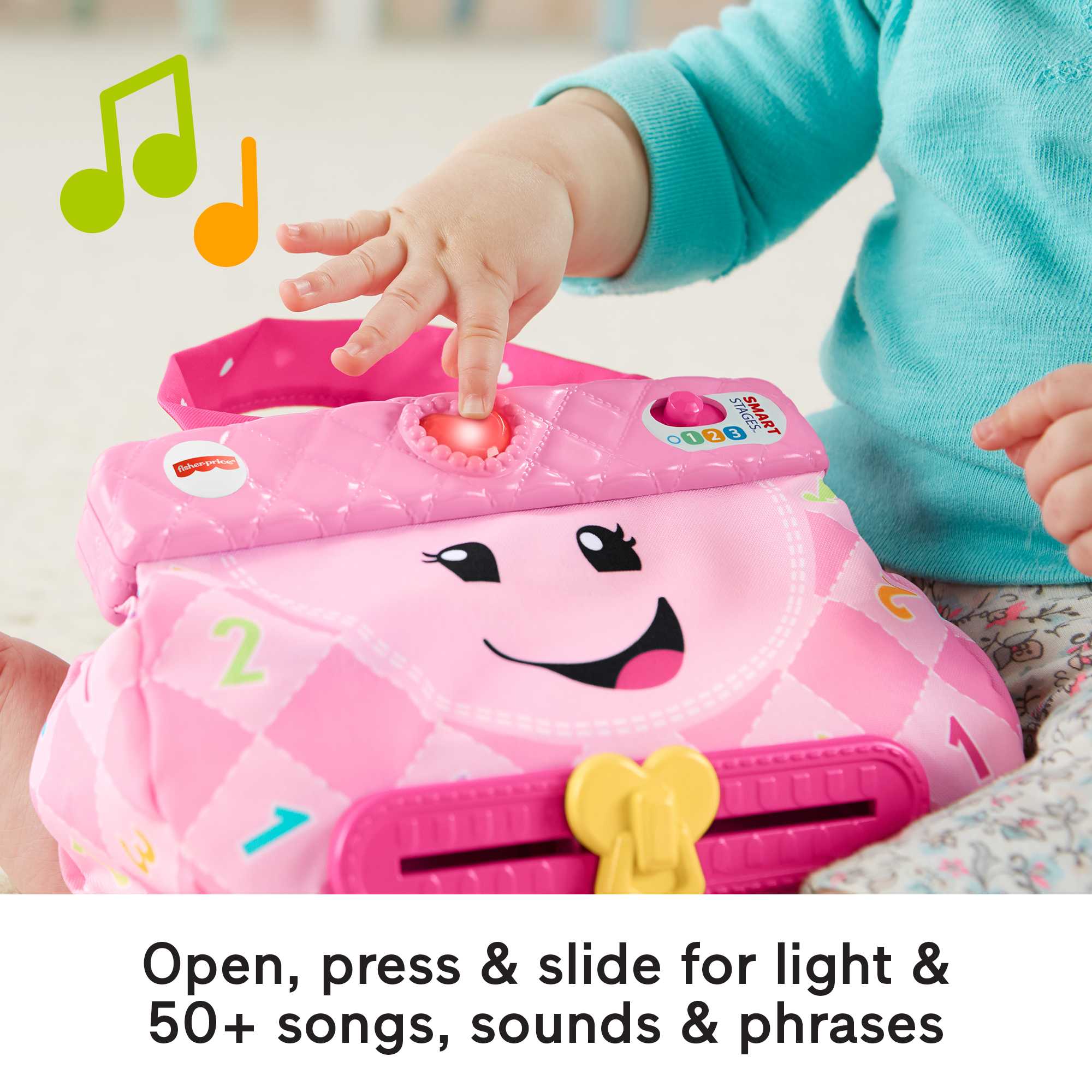 Fisher-Price Purse Learning Toy With Lights And Music, Baby And Toddler Toy, Pretend Play