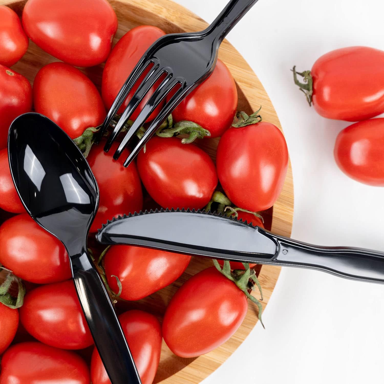 POSATE Clear Knives, Heavy-Duty Crystal (100 Knives)