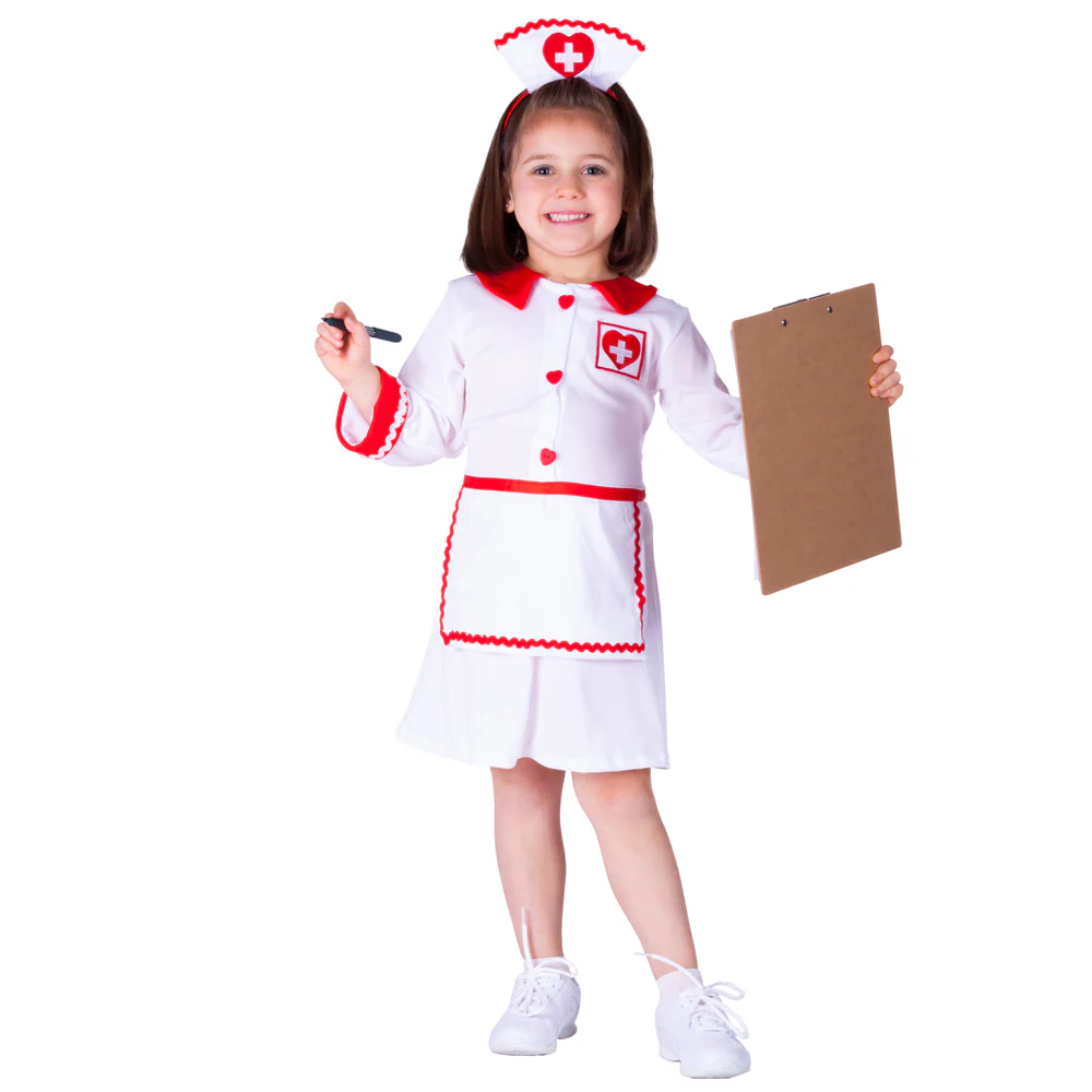 Nurse Costume for Girls: Little Healer