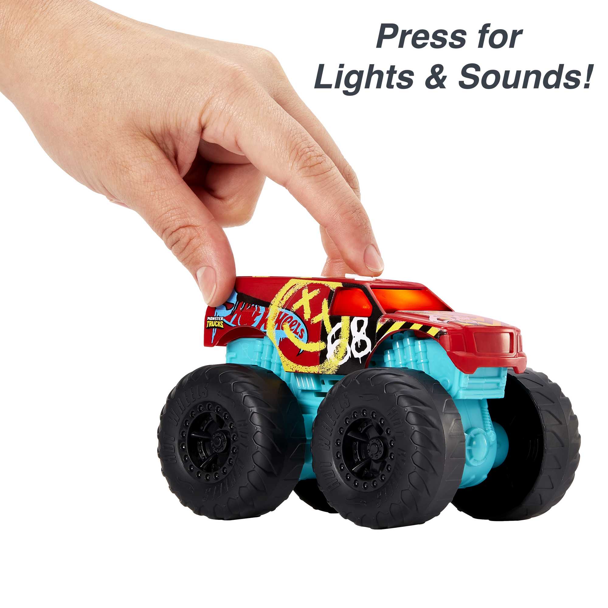 Hot Wheels Monster Trucks Roarin' Wreckers Demo Derby