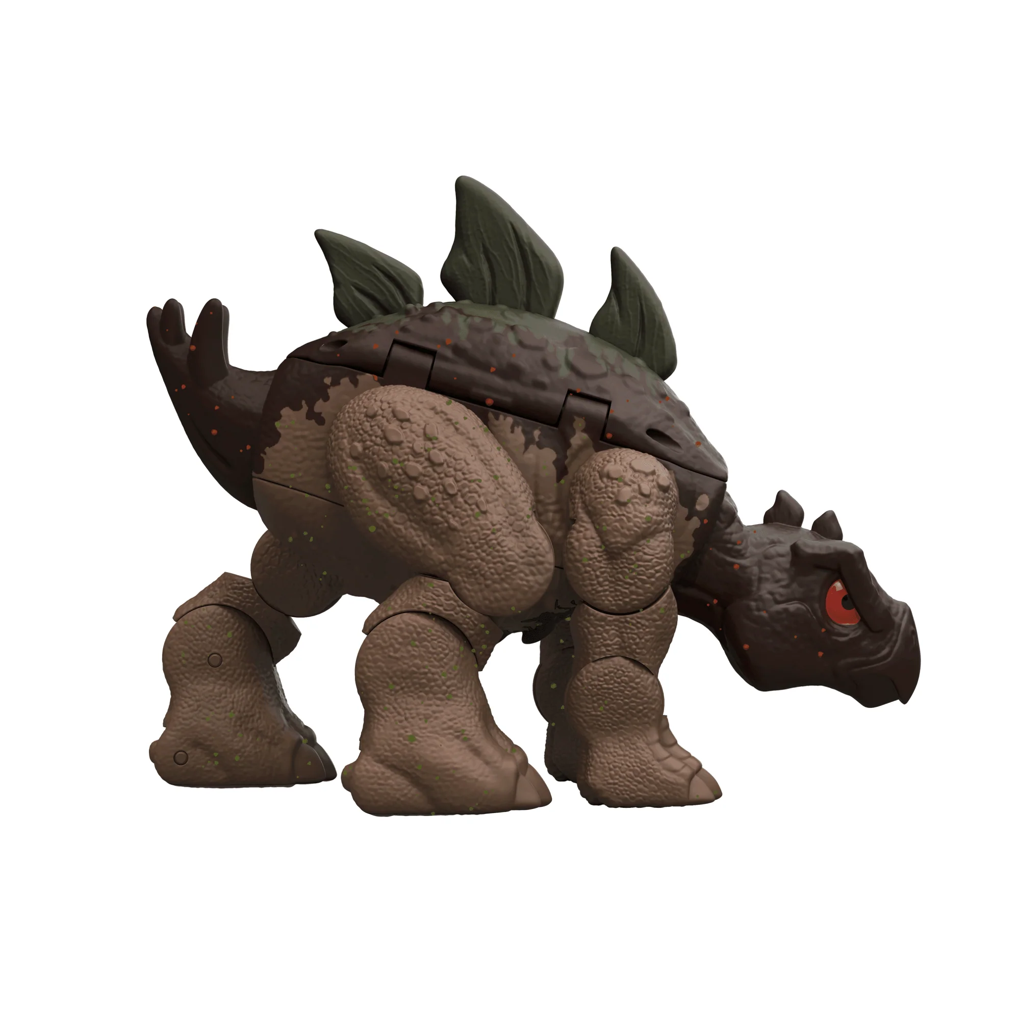 Jurassic World Stegosaurus To Carnotaurus Dinosaur Transforming Toy, Double Danger