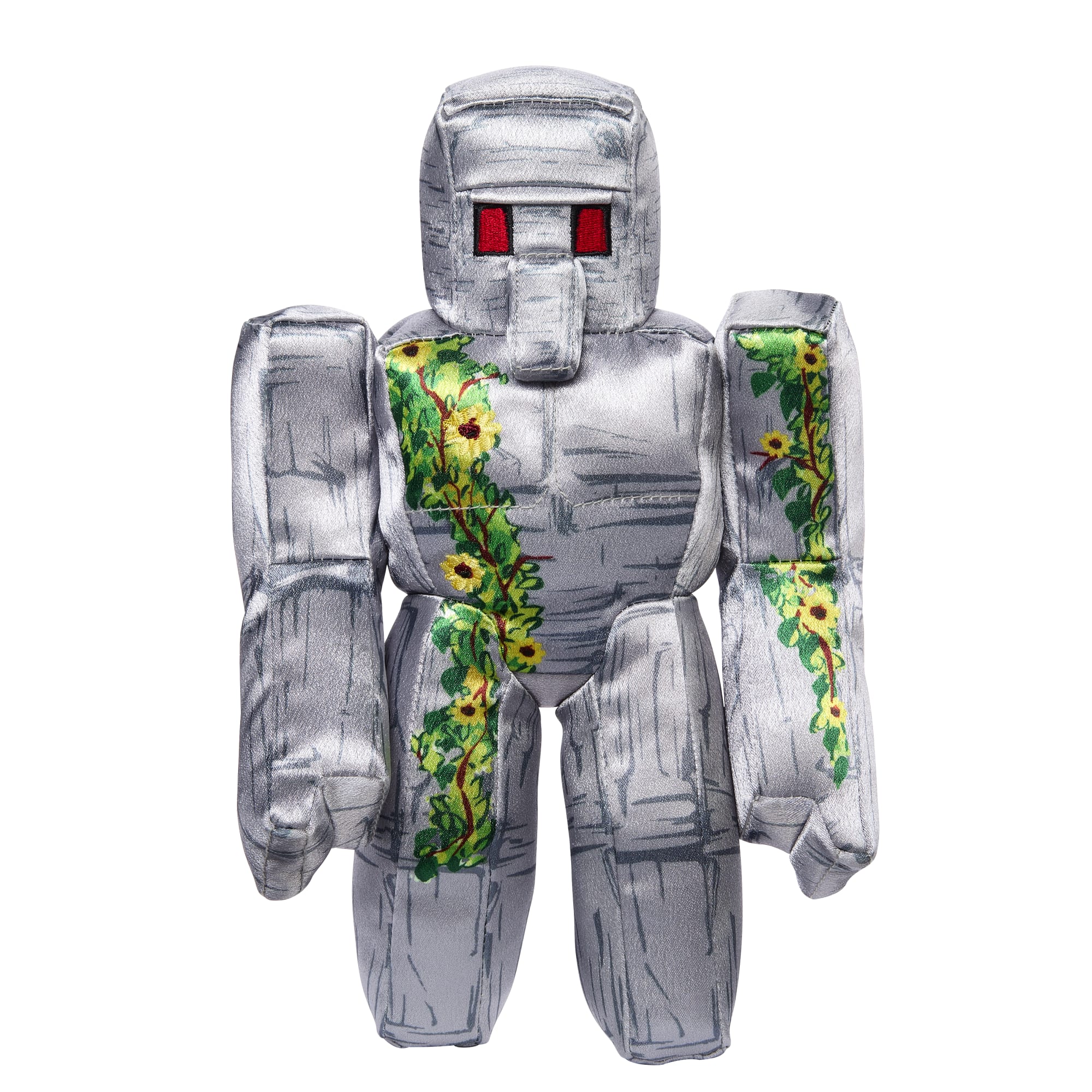 Minecraft Iron Golem Plush Toy, 8-inch Collectible Soft Doll inspired By A Minecraft Movie