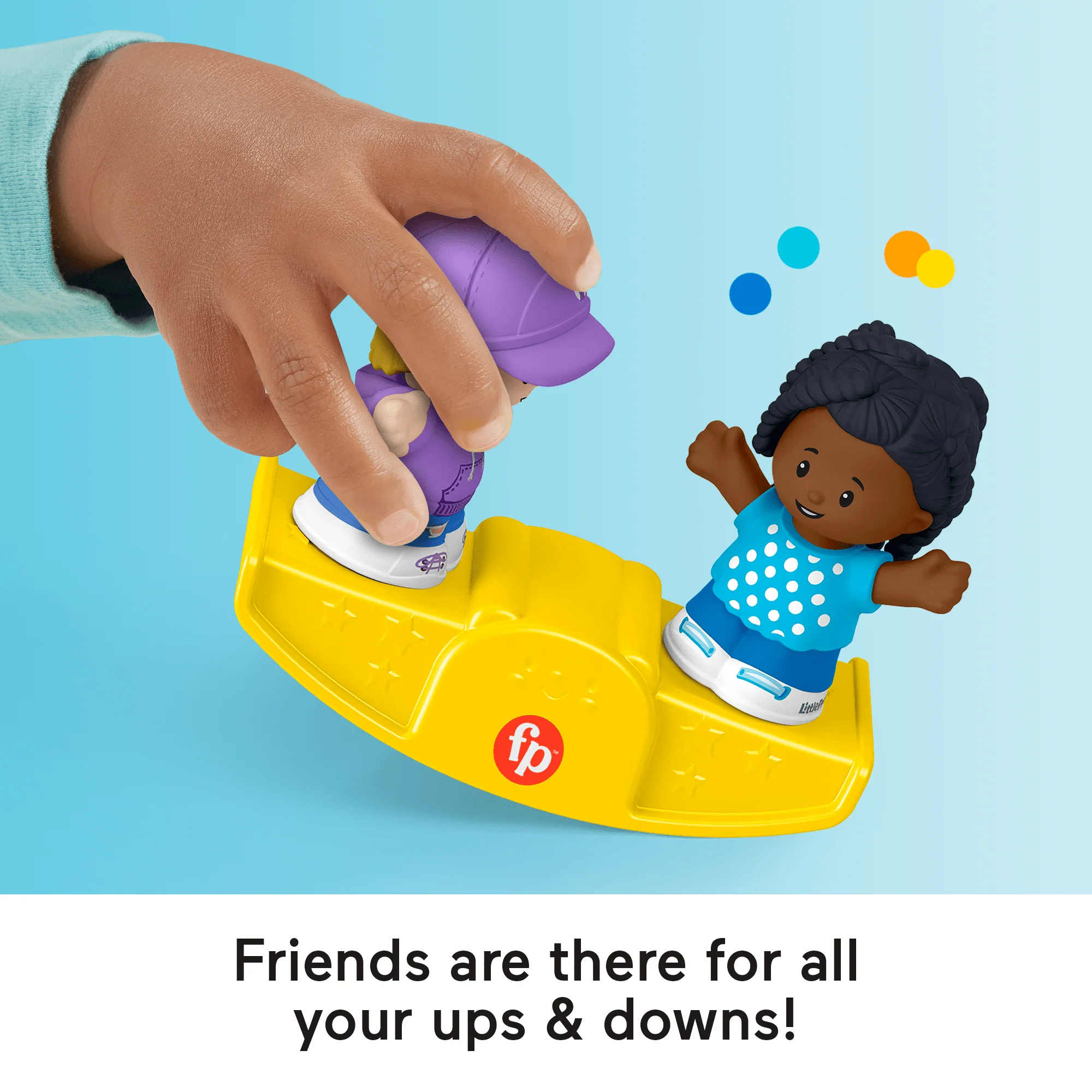 Fisher-Price Little People Play For All Figure And Accessory Pack For Toddlers, 9 Pieces