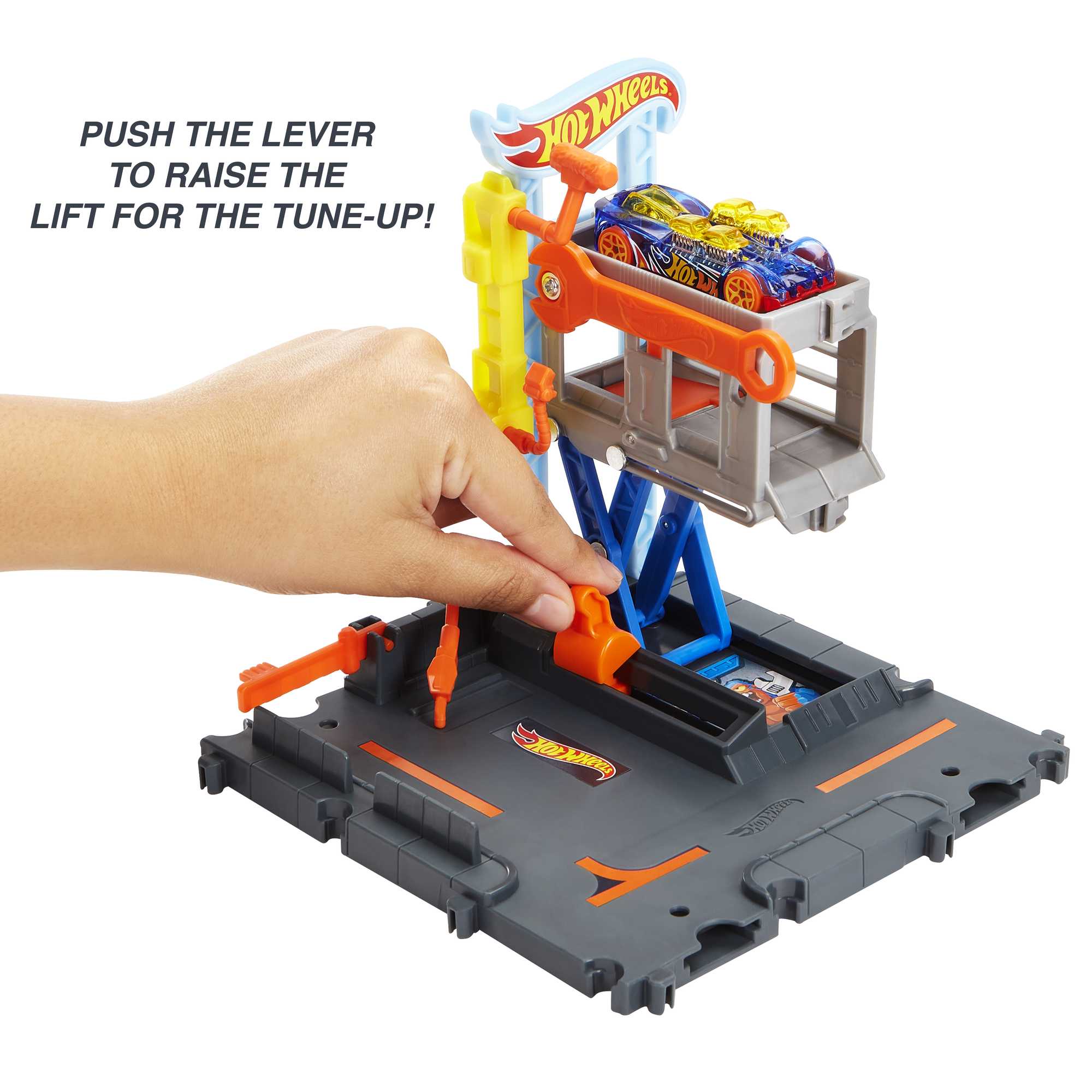 Hot Wheels City Downtown Repair Station Playset
