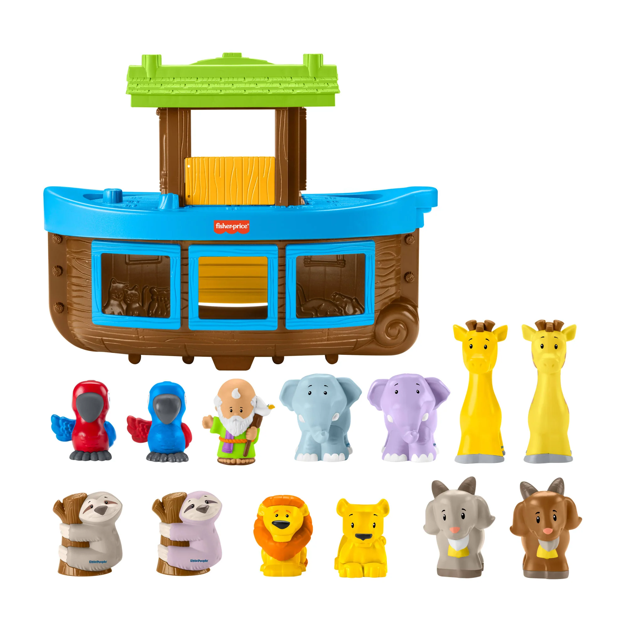 Fisher-Price Little People Noah��s Ark Playset With 13 Figures For Toddlers