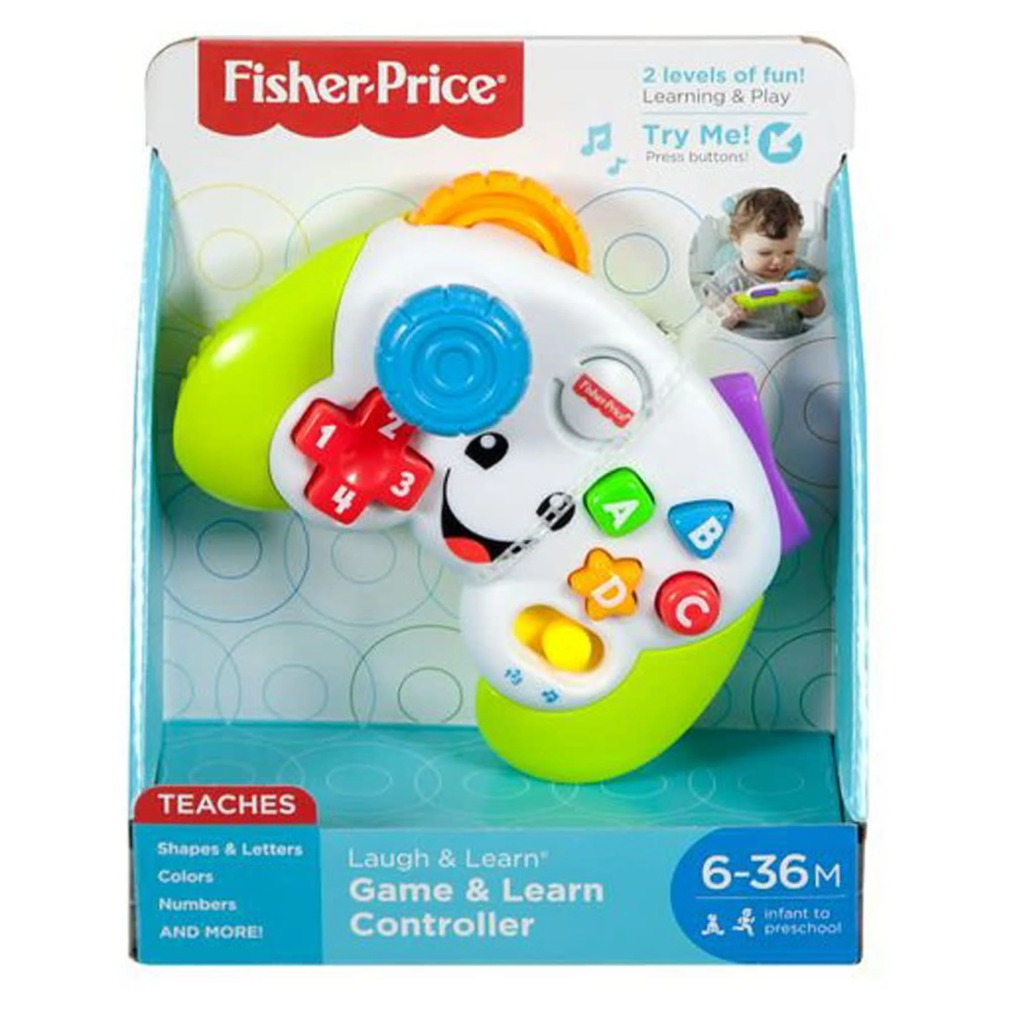 Fisher-Price Laugh & Learn Game & Learn Controller - English Version