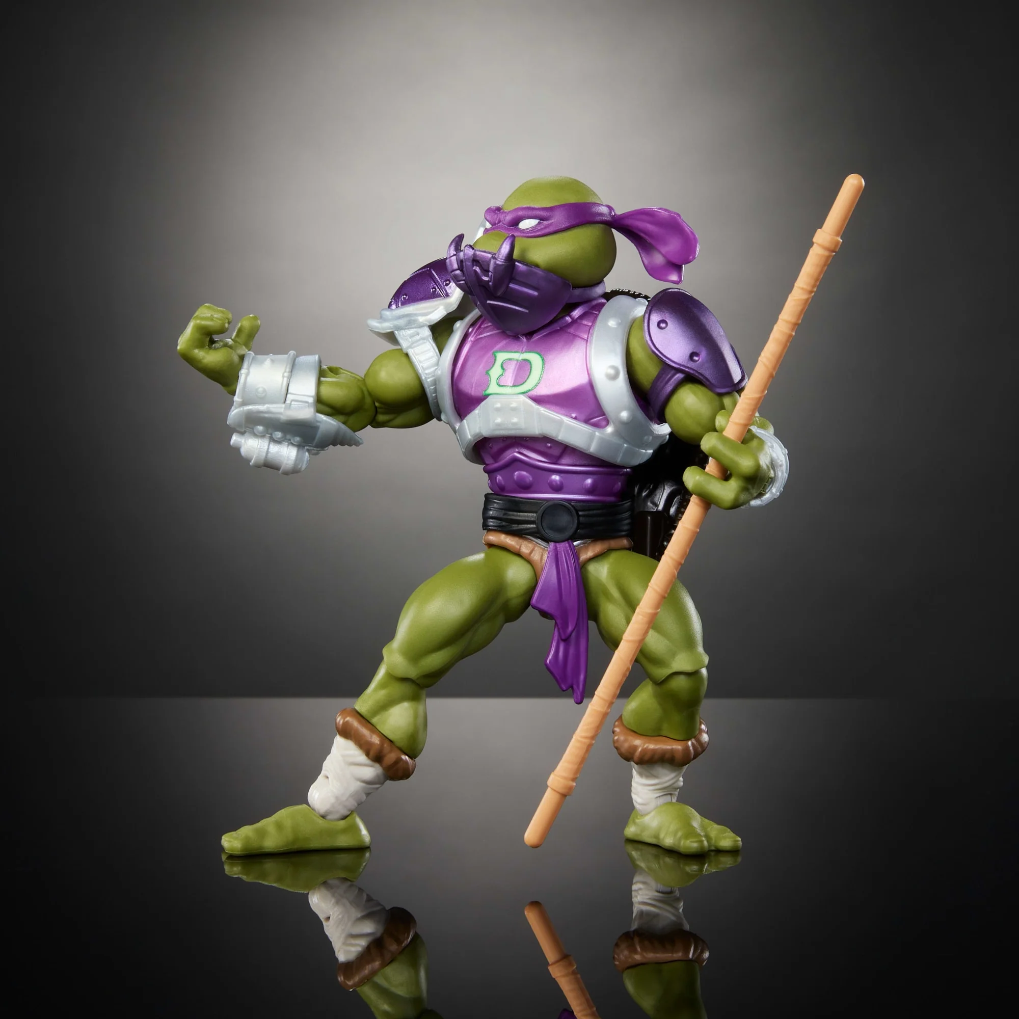 Masters Of Universe Origins Turtles Of Grayskull Donatello Action Figure, TMNT MOTU Reptile Wars Toy