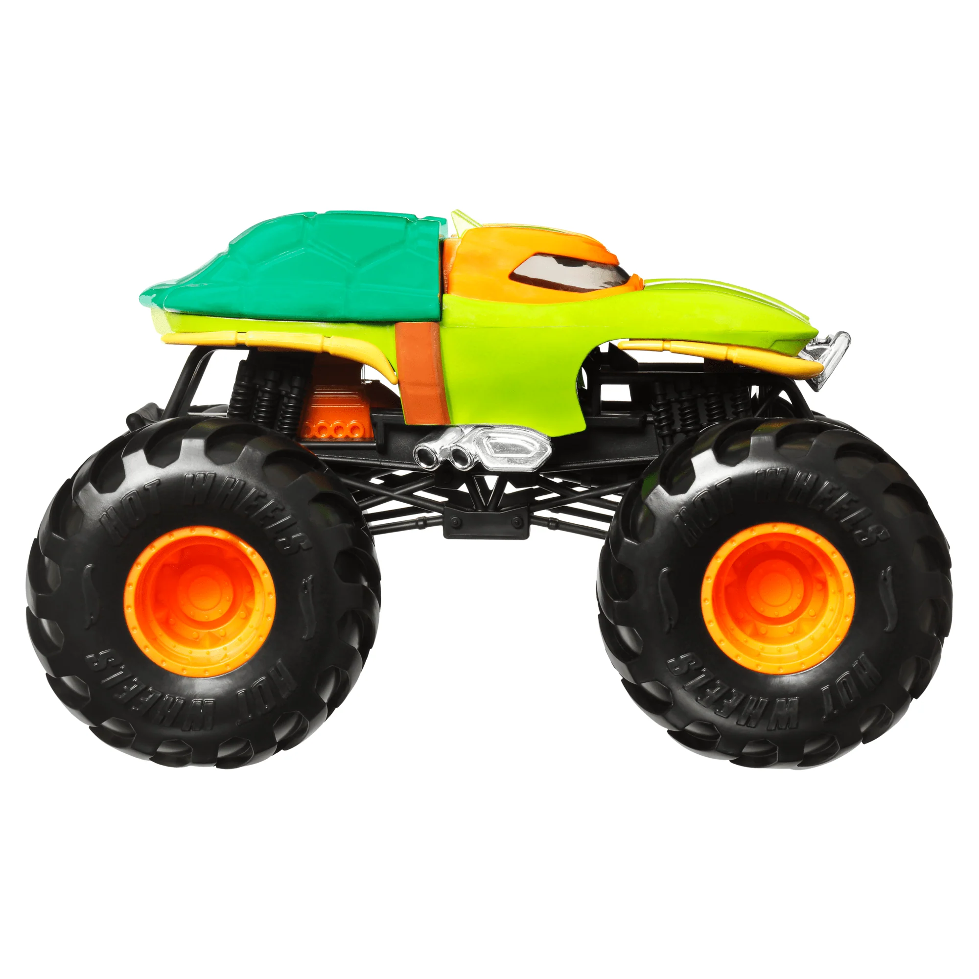 Hot Wheels Monster Trucks Ve��culo de Brinquedo Michaelangelo Escala 1:24