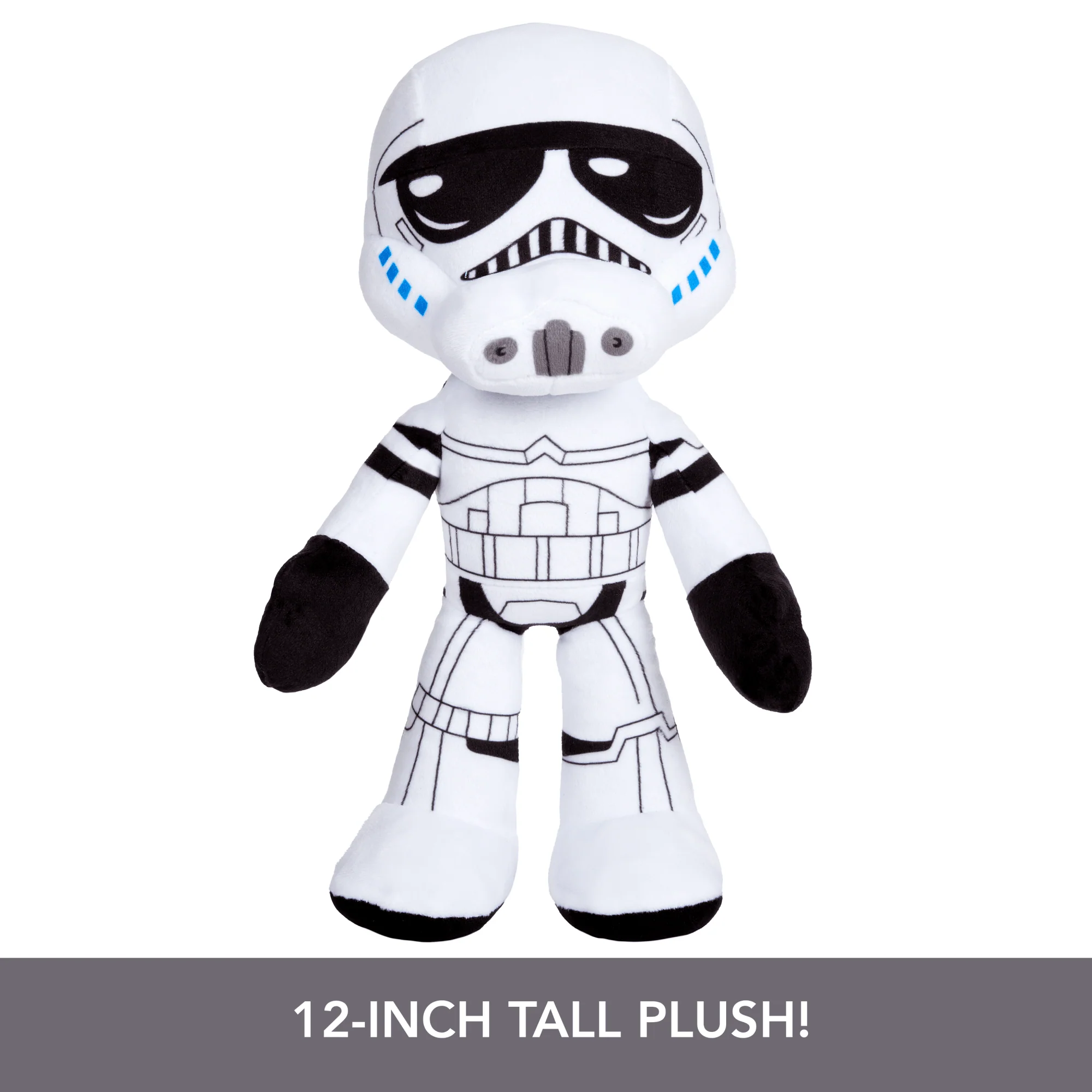 Star Wars Plush Talkers Stormtrooper Soft Toy, 11 To 12-Inch Collectible Plush With Sound & Phrases