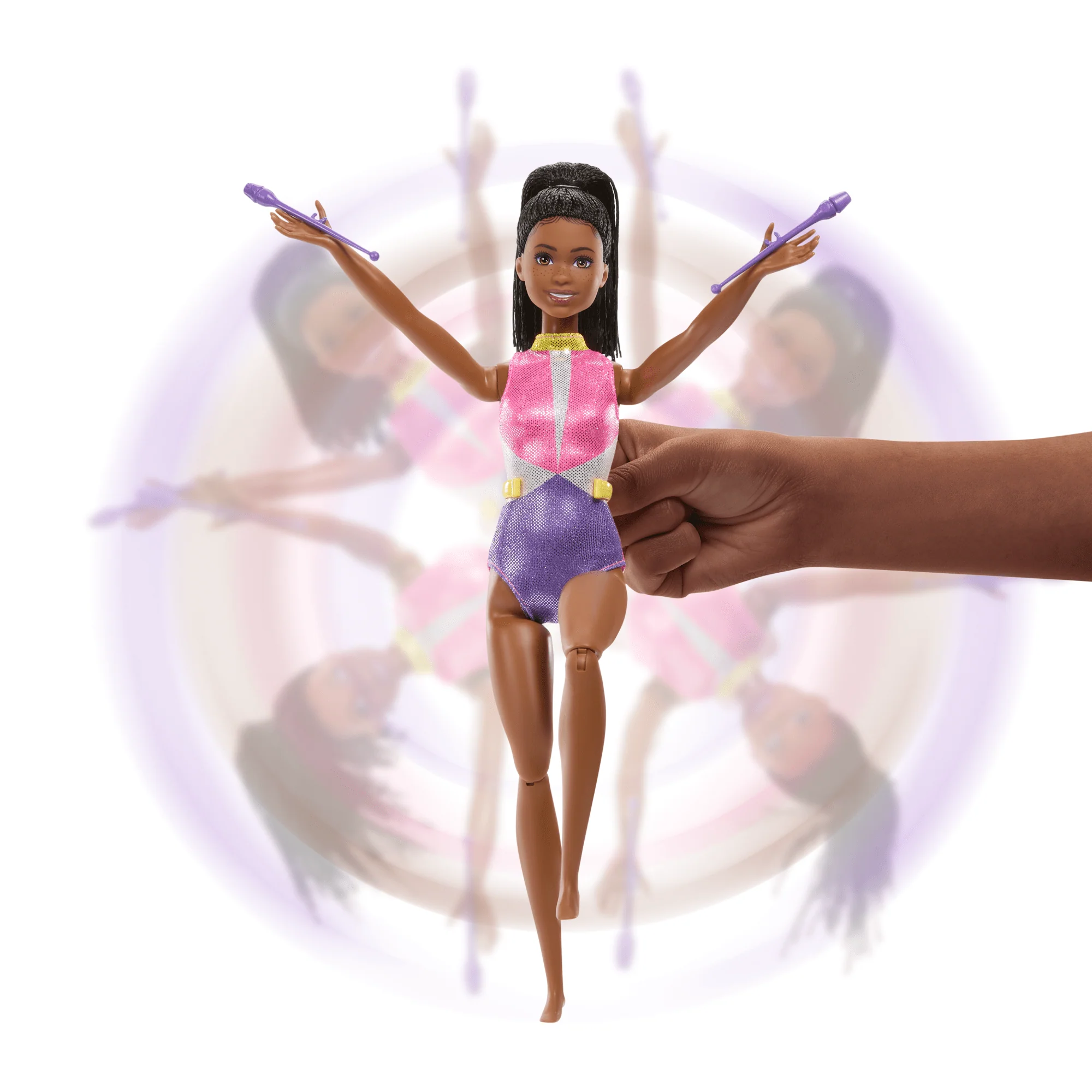 Barbie ��Brooklyn�� Gymnast Doll & Playset With Fashion Doll, Puppy, Trampoline And Accessories