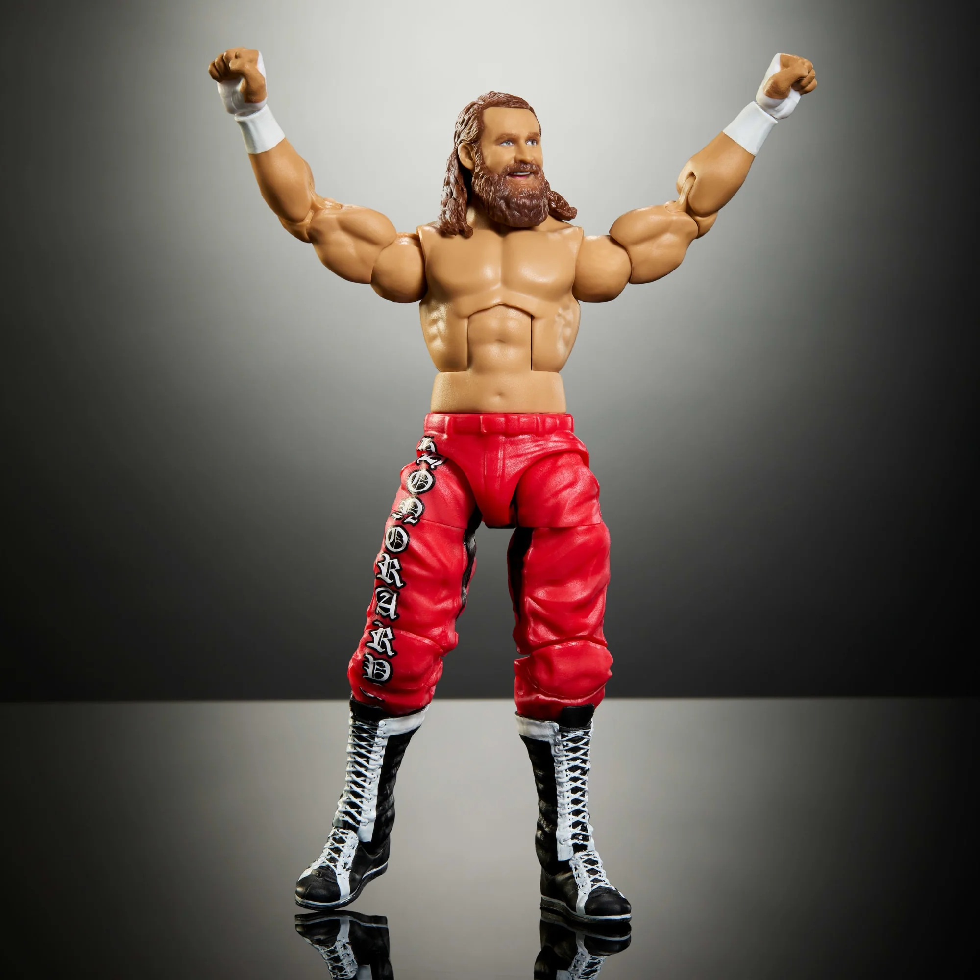 WWE Elite Collection Premium Live Event Sami Zayn Action Figure & Accessories, Build-A-Figure Pieces