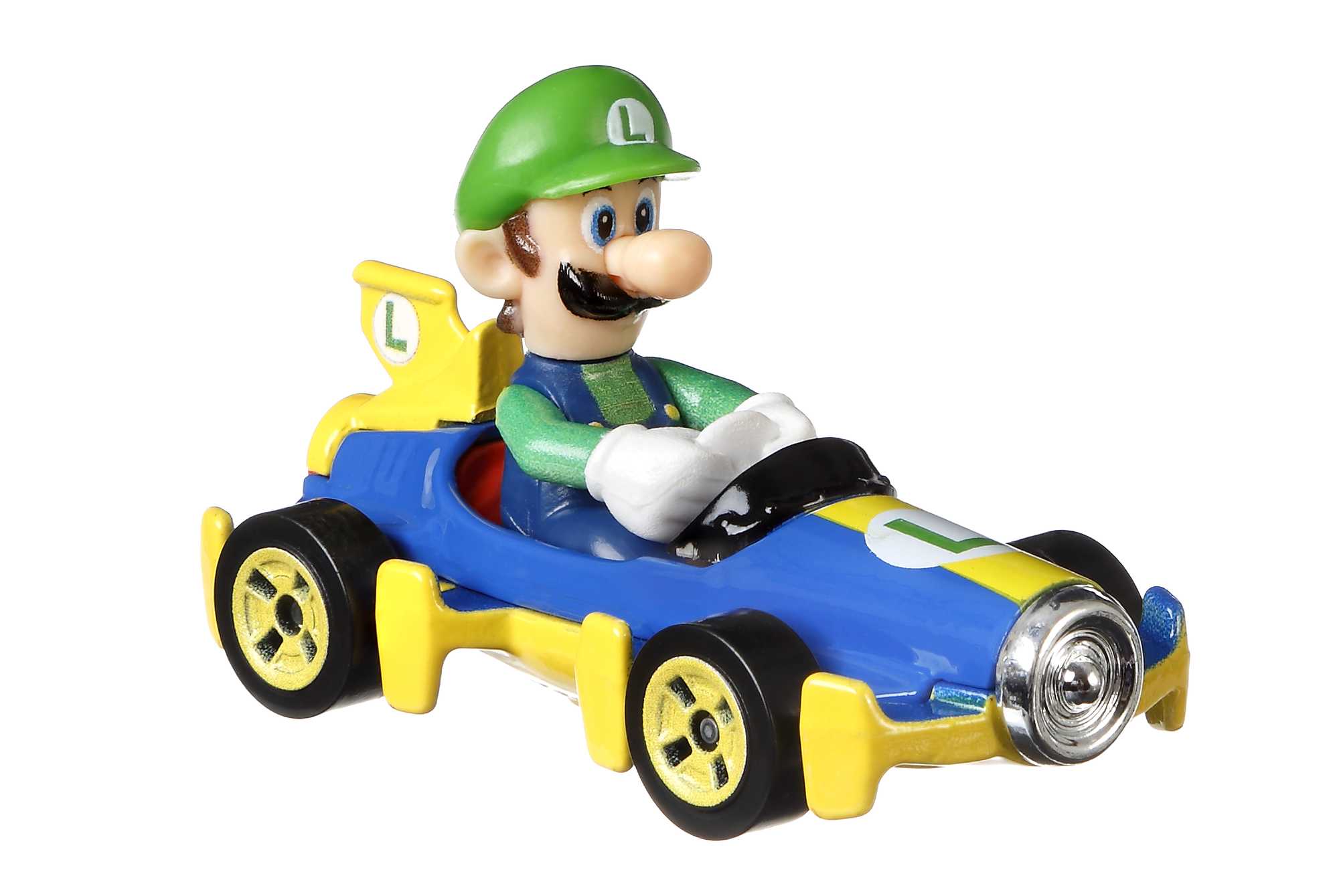 Hot Wheels Mario Kart Luigi, Mach 8 Vehicle