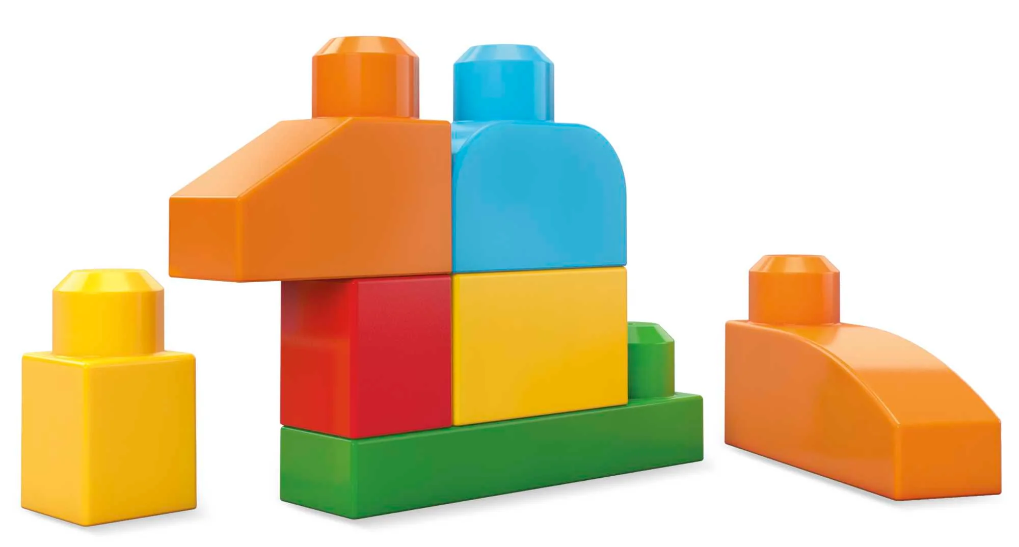 MEGA BLOKS Toy Blocks Deluxe Building Bag With Storage (150 Pieces) For Toddler