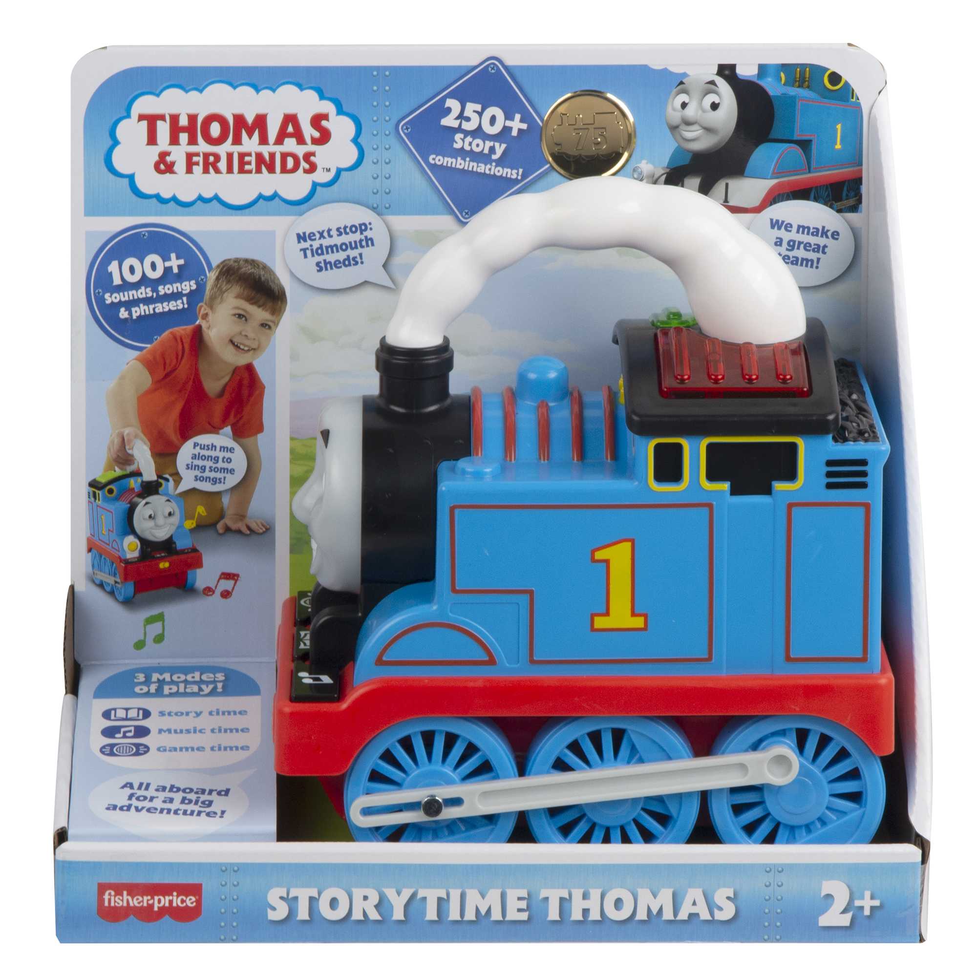 Thomas And Friends Toy Train With Lights Music And Stories For Toddlers, Storytime Thomas