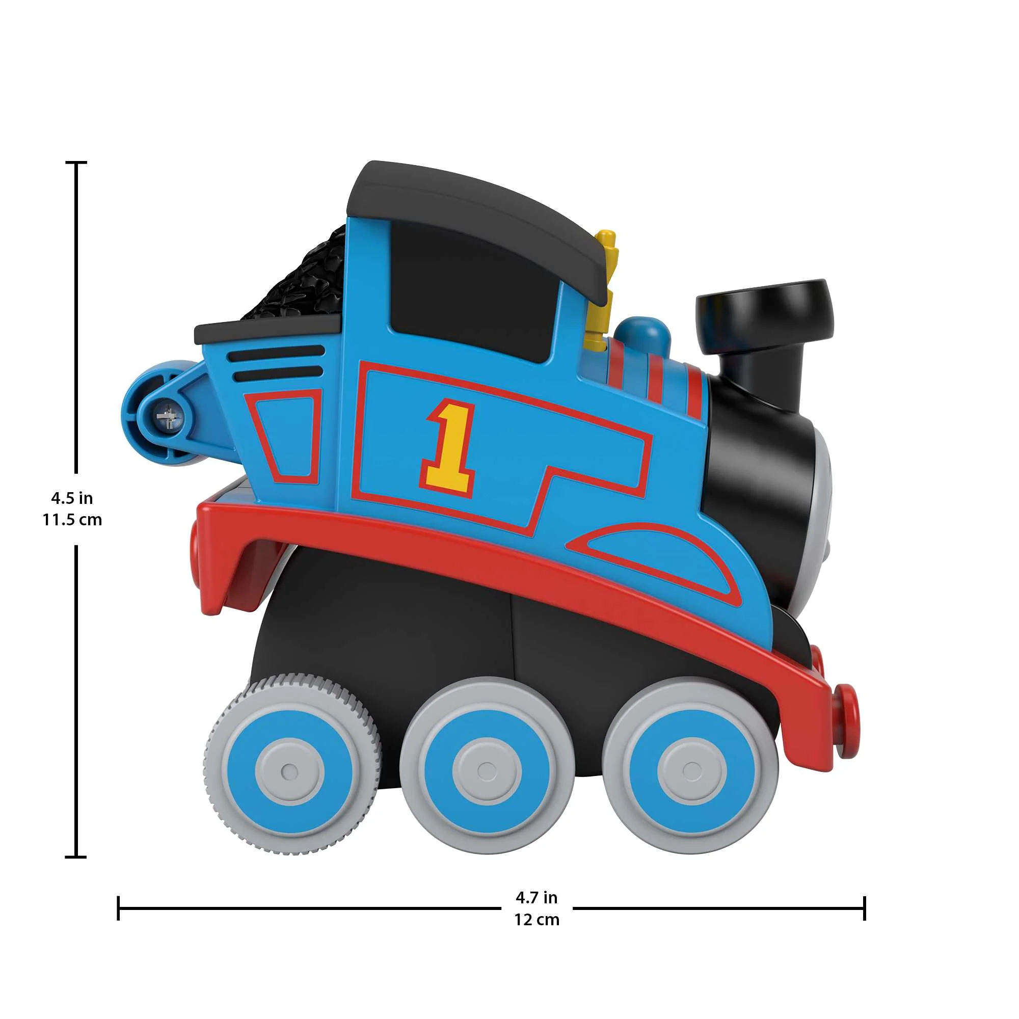 Thomas & Friends Press 'n Go Stunt Thomas Racing Toy Train For Preschool Kids