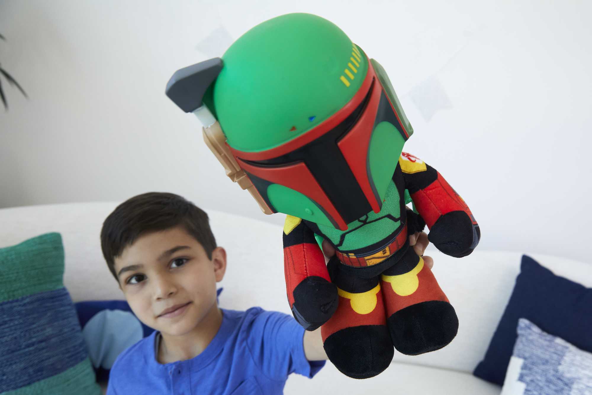 Star Wars Rocket Launching Boba Fett Feature Plush